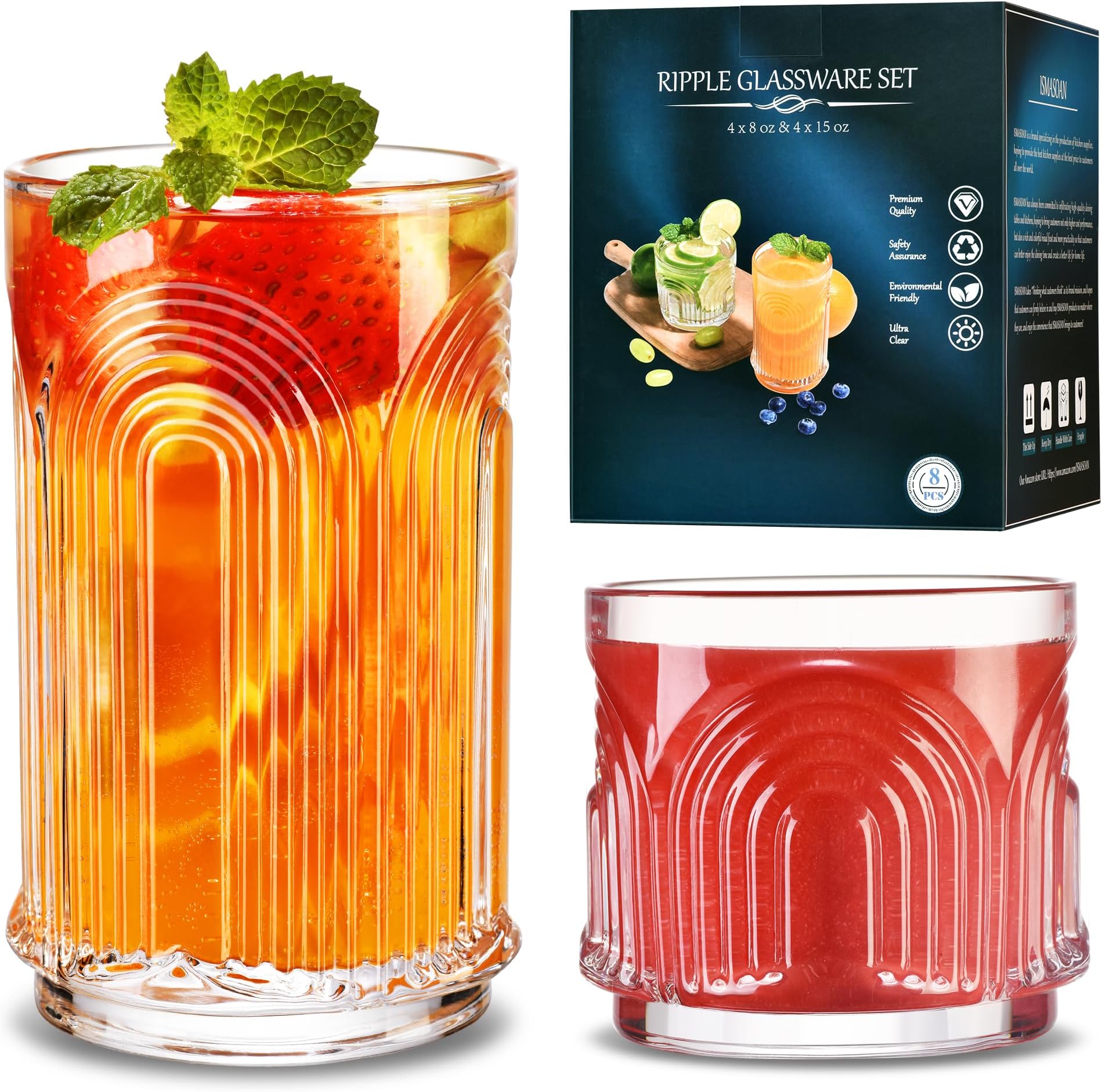 Arch Design Glassware Set