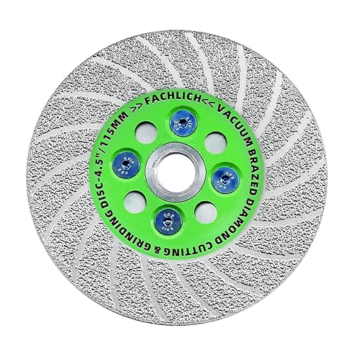 Disco de pulido de corte de cerámica 4-12 "muela abrasiva de diamante para biselar, pequeños cortes, rectificado, redondeo de bordes de