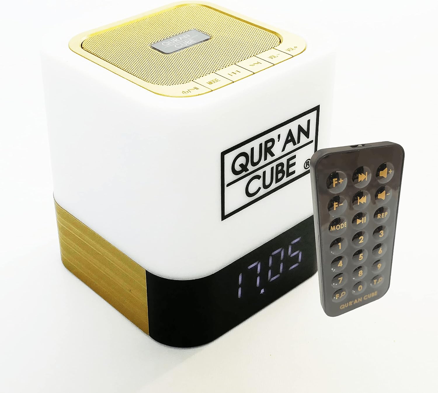 New Qur’an CubeⓇ with Remote control, LED X Multicoloured Touch Lamp