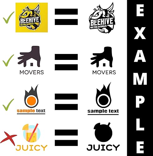 Miniatura 2 de Sello personalizado con logotipo de negocios - 1.575 in x 1.575 in, 1 sello de 5/8"