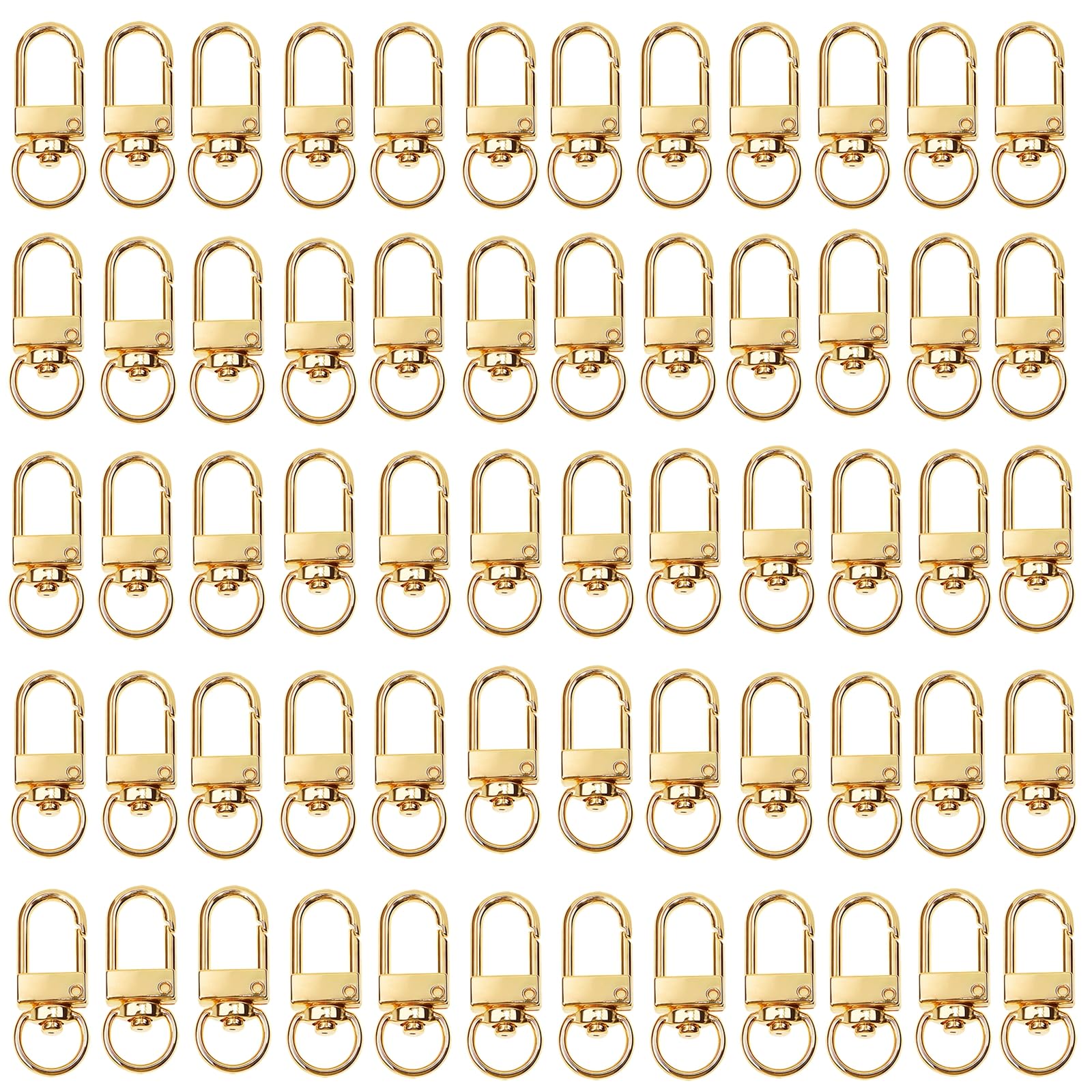 Colorful Lobster Clasps - 60pcs for Keychains & Crafts -9