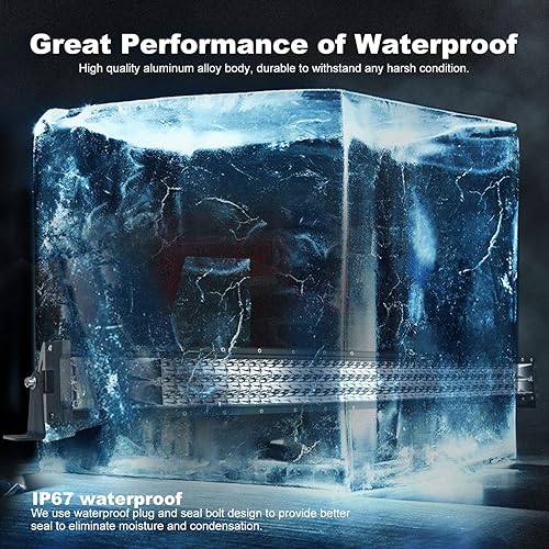 Miniatura 7 de Barra de luz LED de 32 pulgadas, 441 W, triple fila de inundación, barra LED combinada de haz de 2 piezas, 4 pulgadas, 60 W, luces LED con arnés de