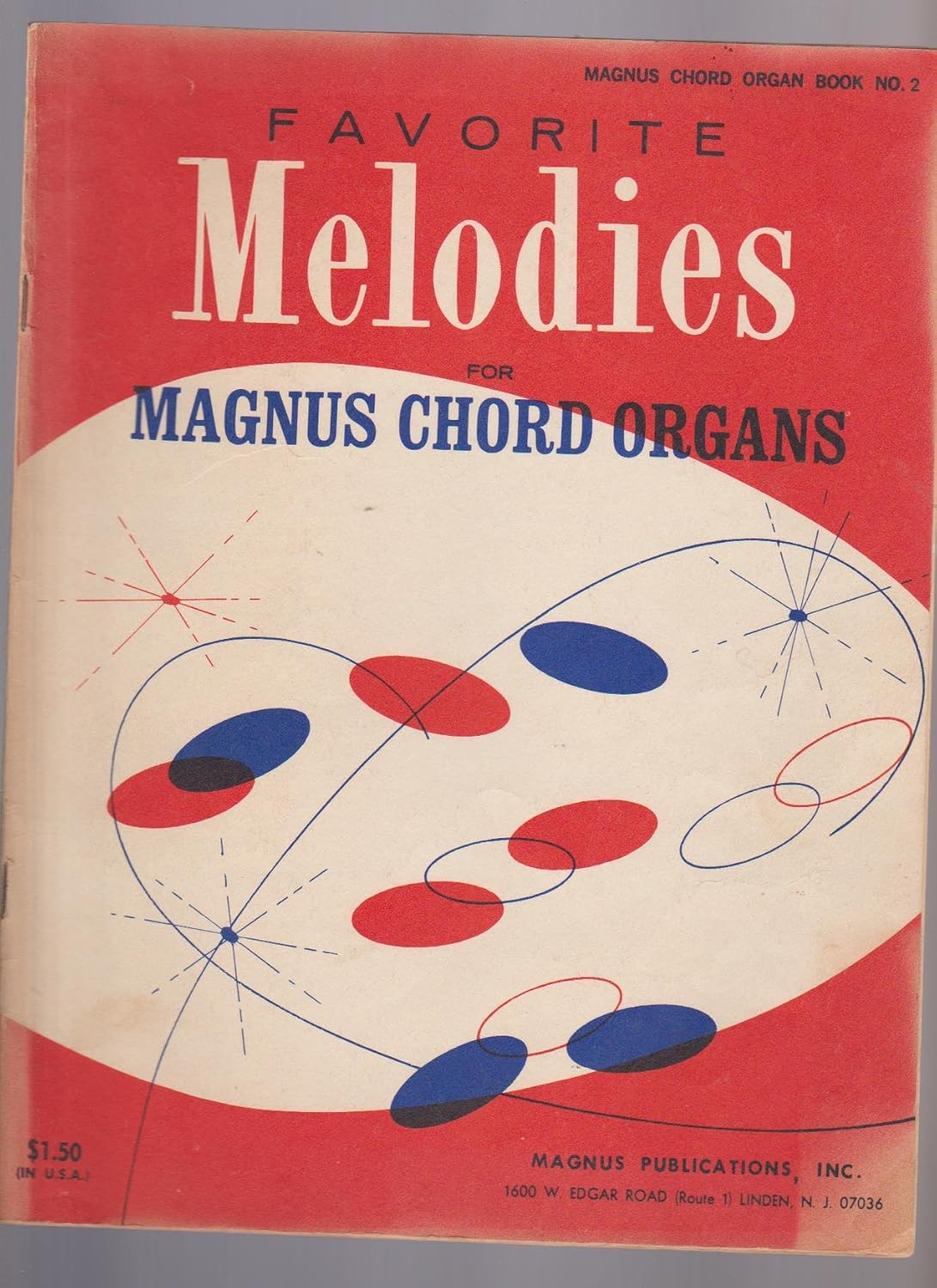 Favorite Melodies for Magnus Chord Organs Books