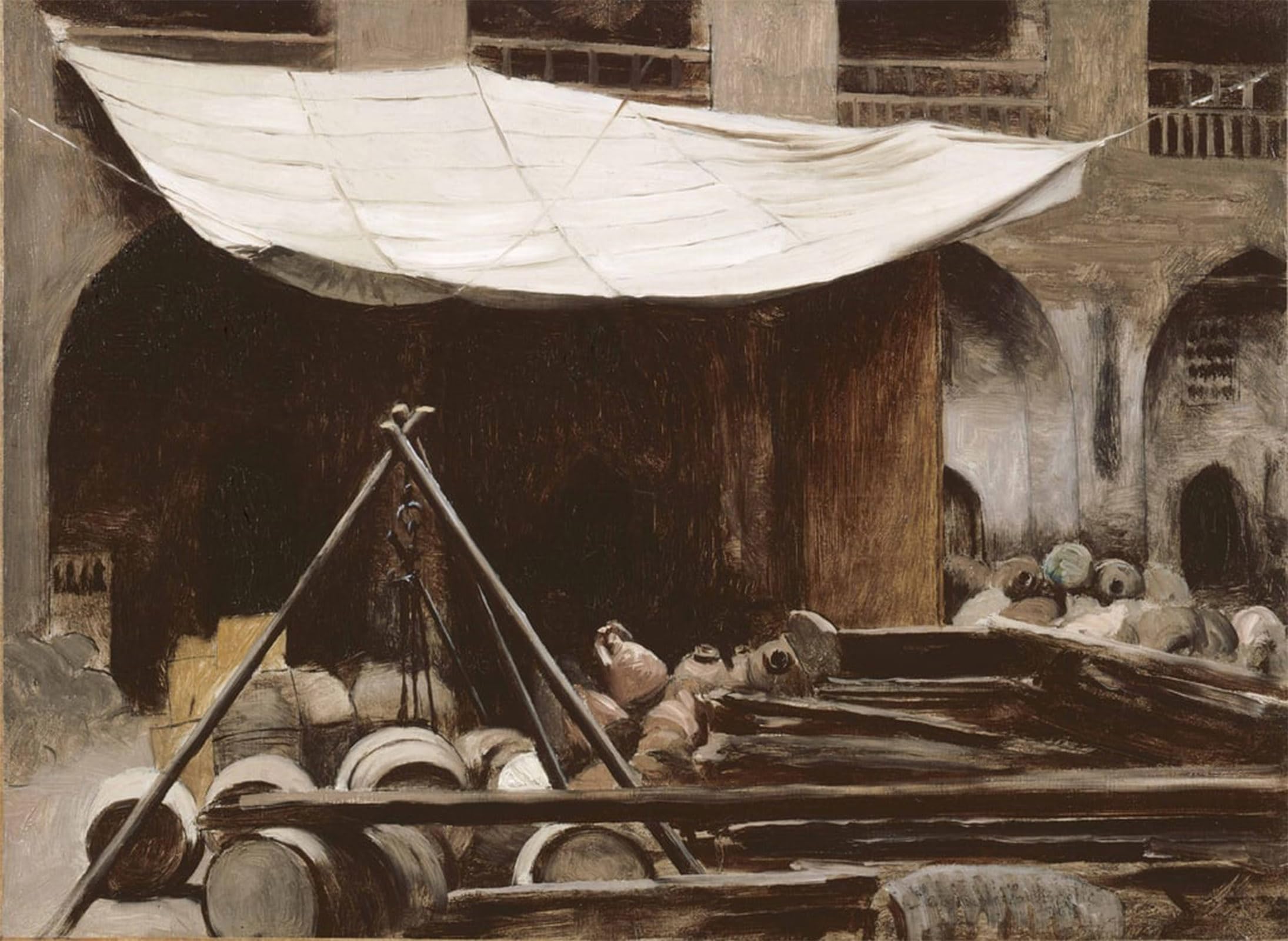 POSTERIIk Famous Animal Posters Vintage Picture the Souks in the Heart of Cairo by Jean Leon Gerome Modern Wall Decor for Home Decor 60x90cm