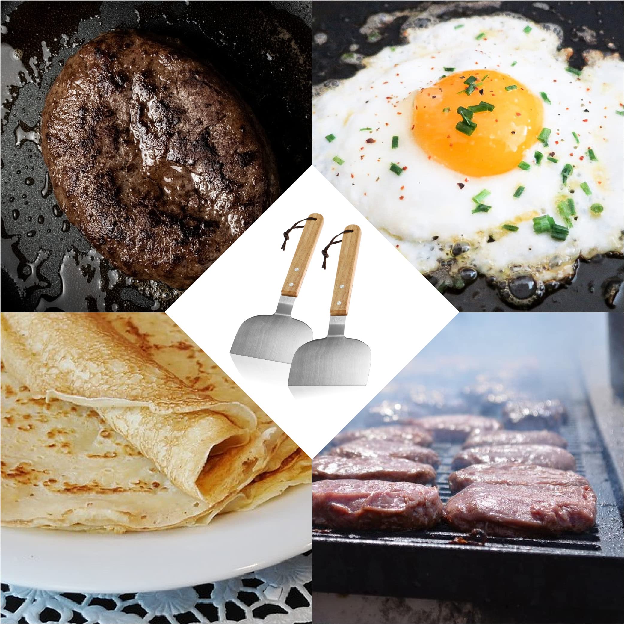 Raschietto Inox Manico Plastica - Foto 5