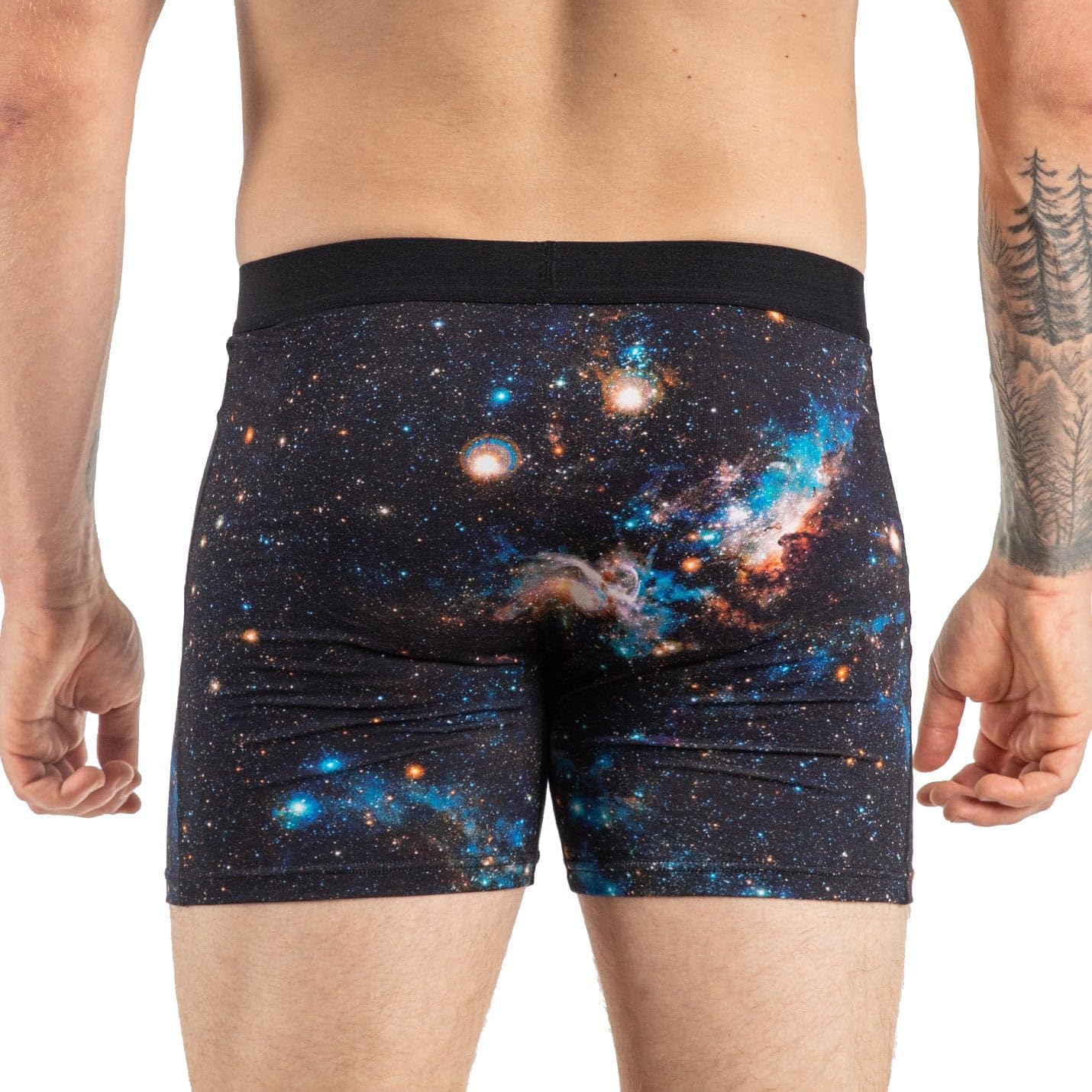 Good Luck Undies Men's Science & Space Boxer Brief Underwear - Image 5