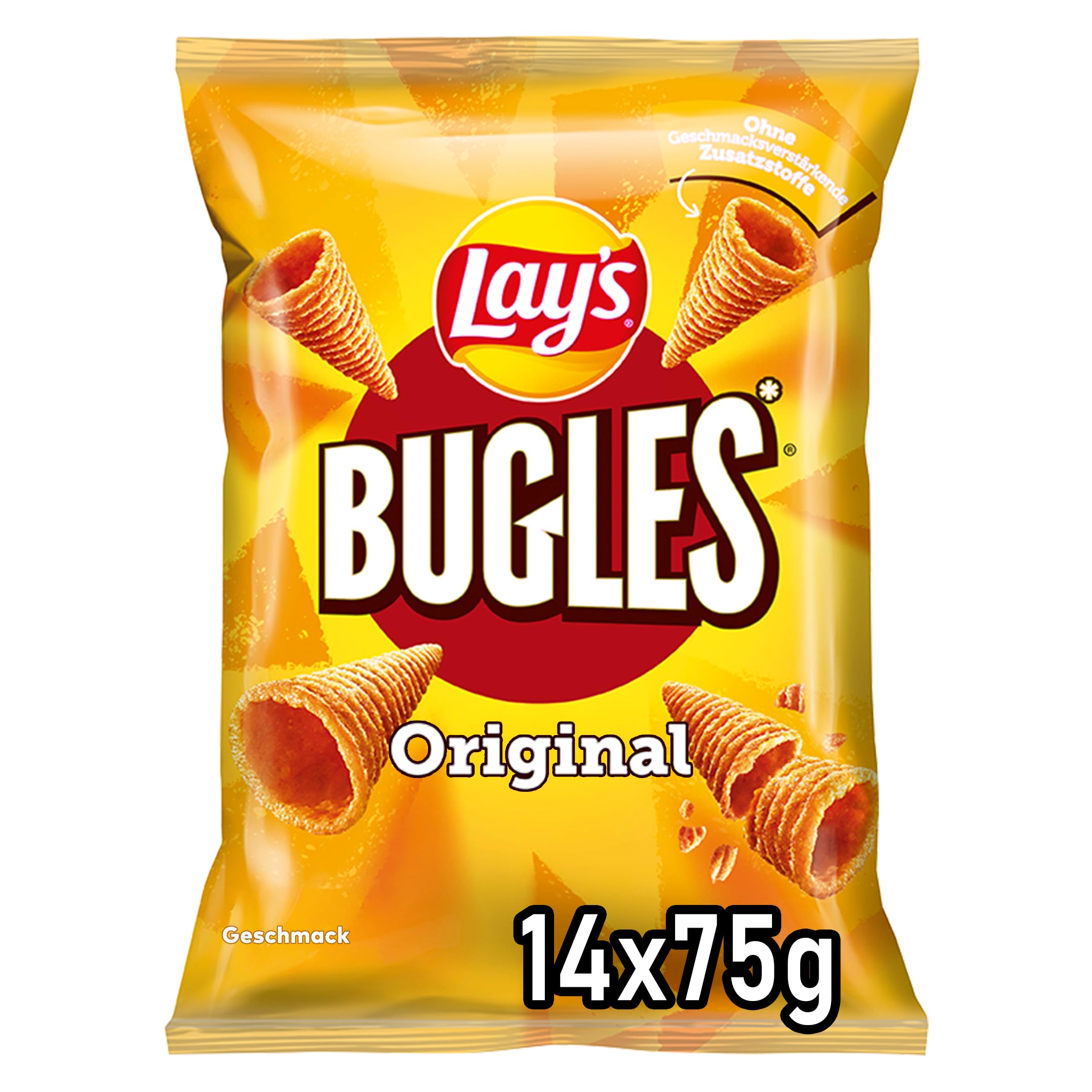 Lay's Bugles Original 14 x 75G (Verpackungsdesign kann abweichen)