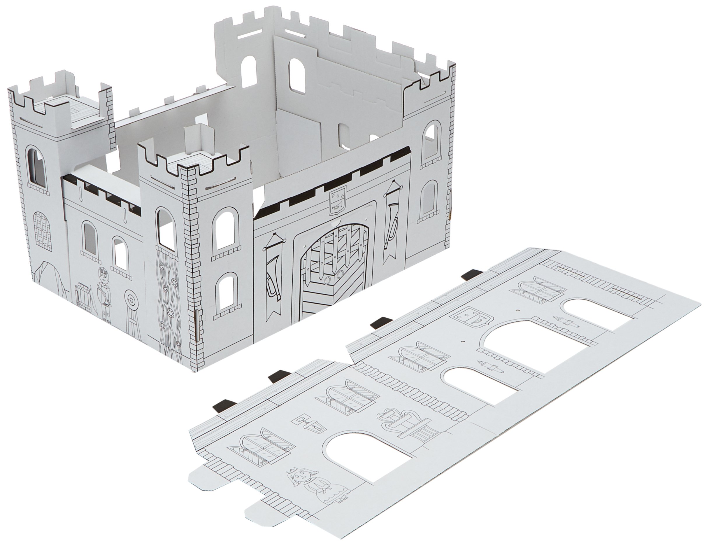 Joypacjp000429.2 Small Castle with Drawings