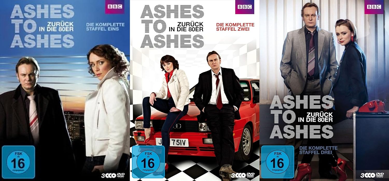 Ashes To Ashes Zurück in die 80er BBC TVSerie 24 Episoden Staffel 1 2 3 Complete 9 DVD Ashes To Ashes Zurück in die 80er BBC TVSerie 24 Episoden Staffel 1 2 3 Complete 9 DVD