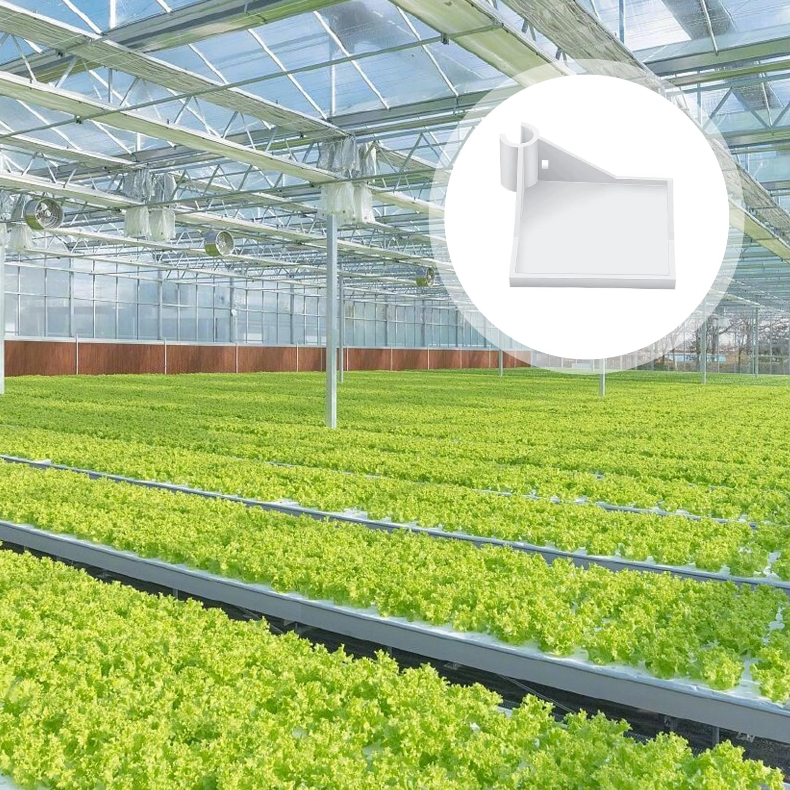 2 estantes de esquina para tienda de campaña, multifuncionales y ahorran espacio, compatible con barras de 16 mm, ideal para colocar la cámara higrómetro y equipos de plantación