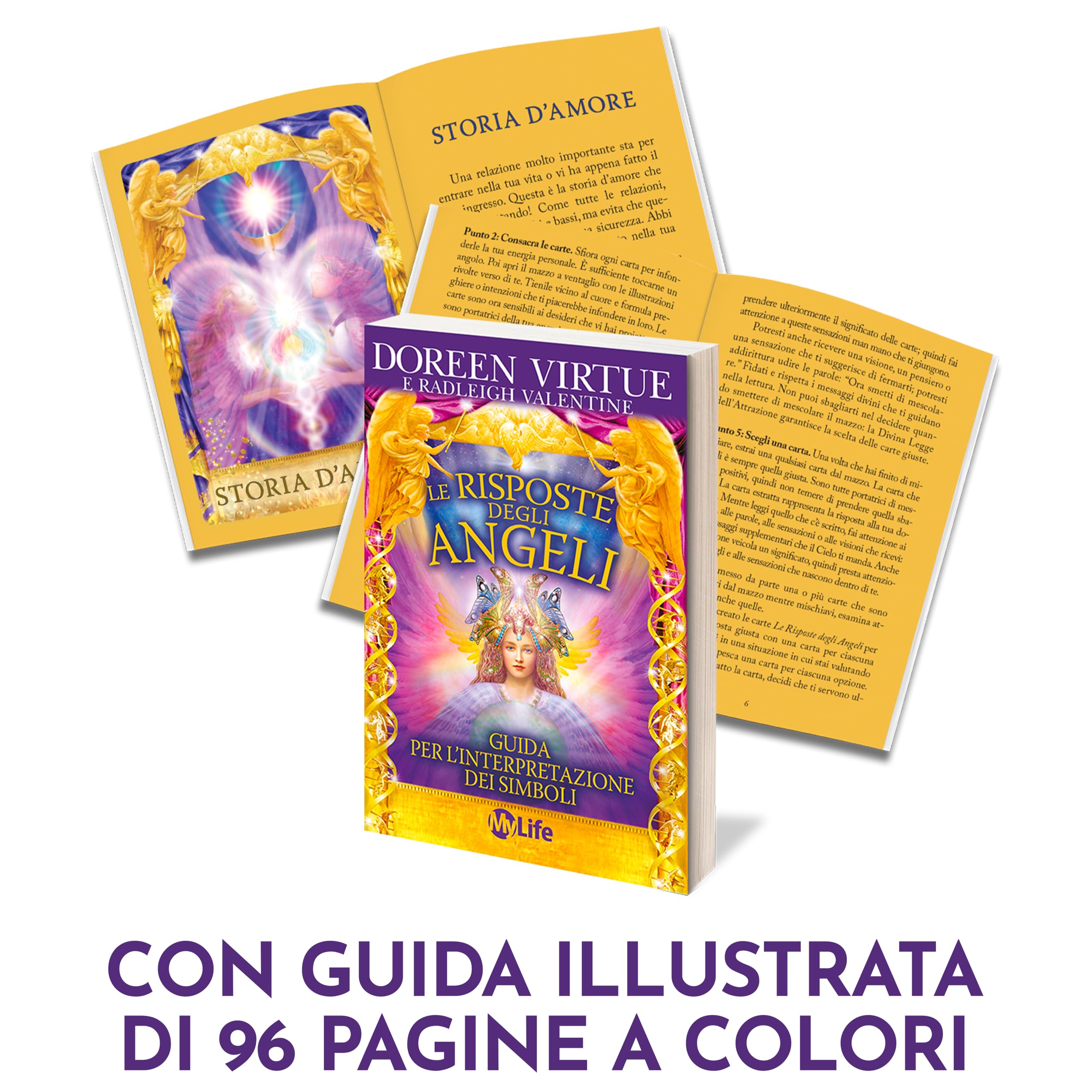 Le Risposte degli Angeli. Le Carte dell'Oracolo 44 Carte con Guida