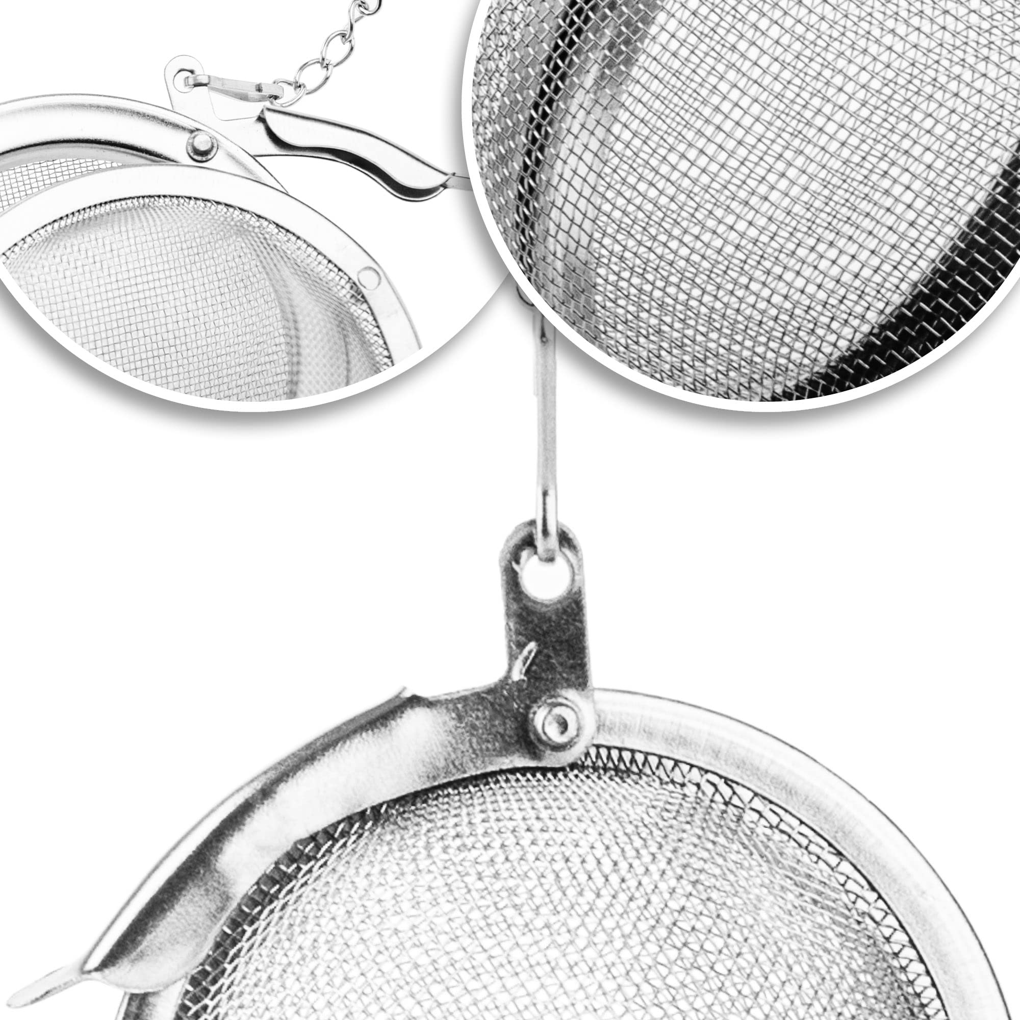 Colino Infusore Tè Tisane Tea Egg - Clorofilla Erboristeria - Foto 2