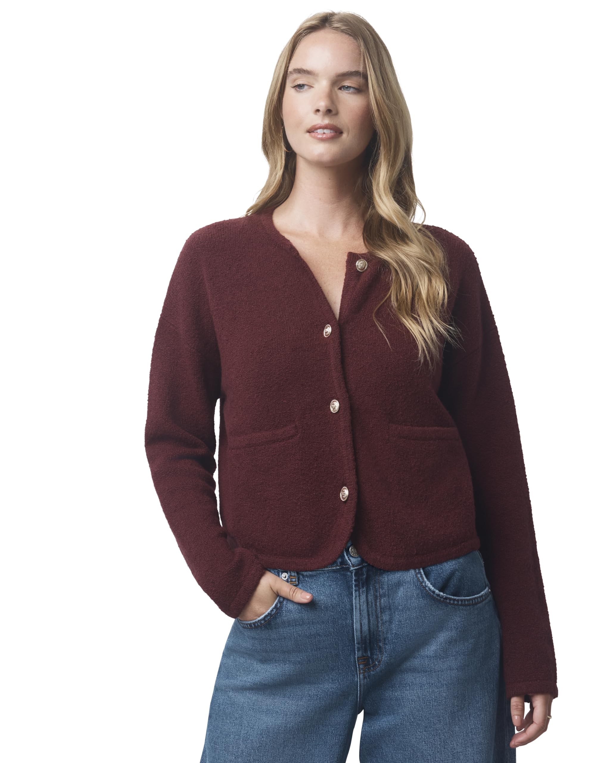 Splendid Womens x Cella Jane Button Up Cardigan