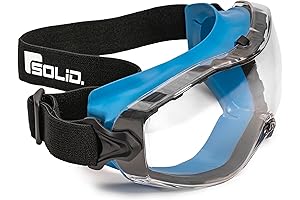 SolidWork Wrap Around Anti-Fog Safety Goggles