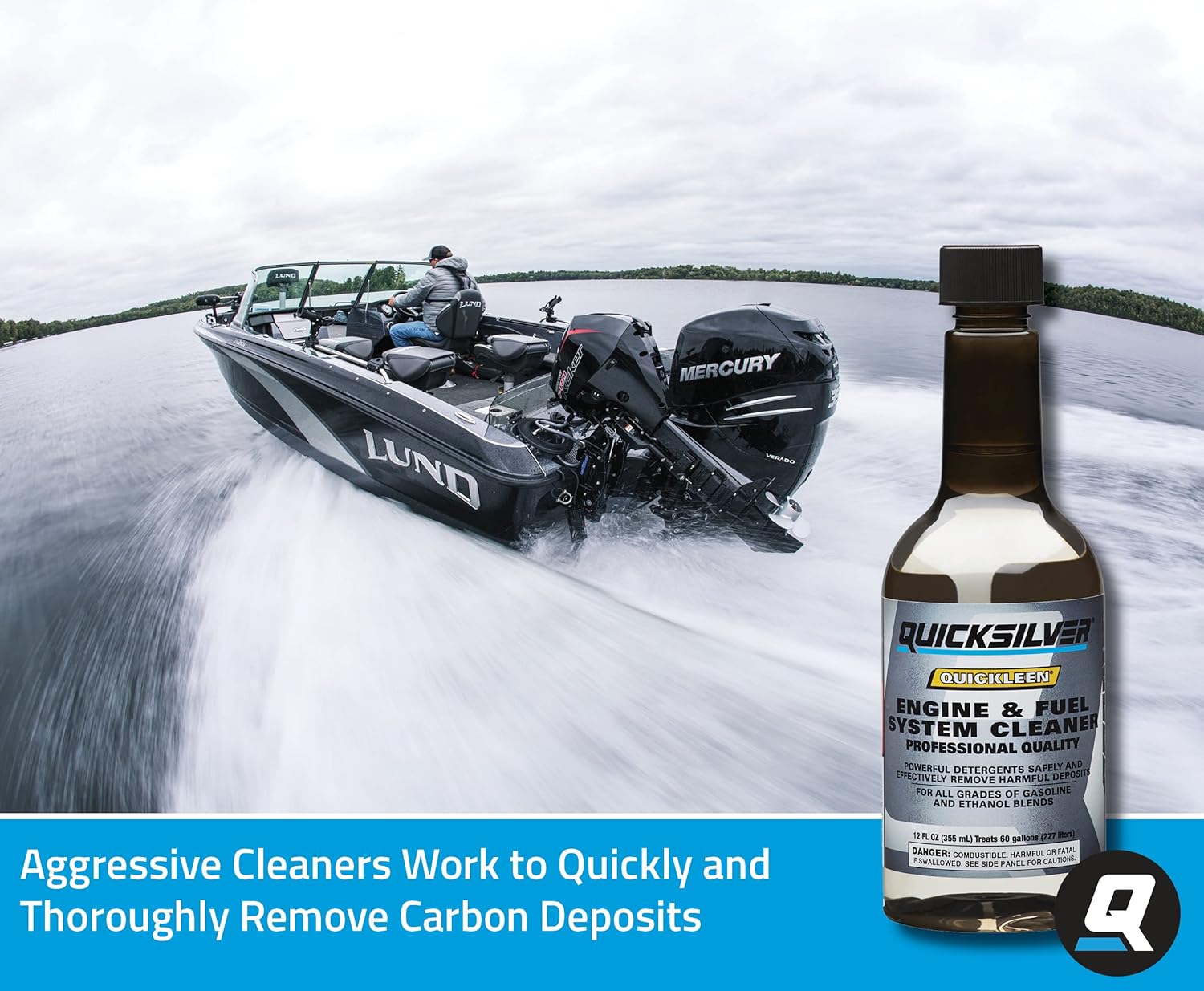 Quicksilver Quickleen Engine and Fuel System Cleaner Yaxa Colombia