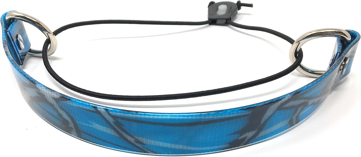 Sparky Pet Co Waterproof High Flex E Bungee Sure Fit Quick On/Off Full Grip E Collar Strap- 1 Inch Wide- Dogtra ARC (RED)