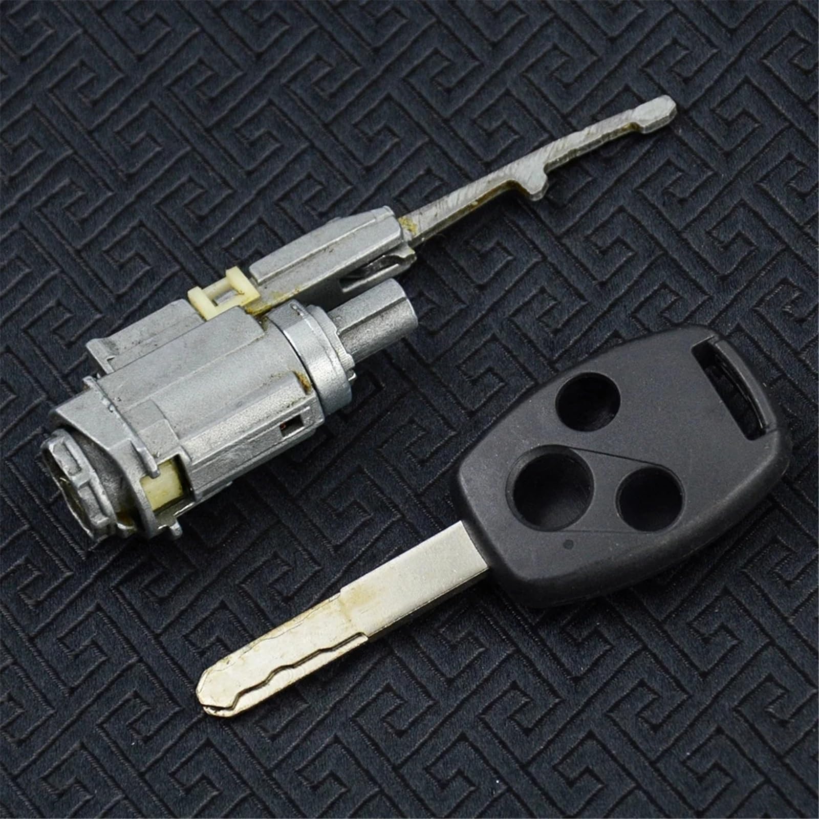 Cylindre de serrure d'allumage de voiture haute précision avec clé