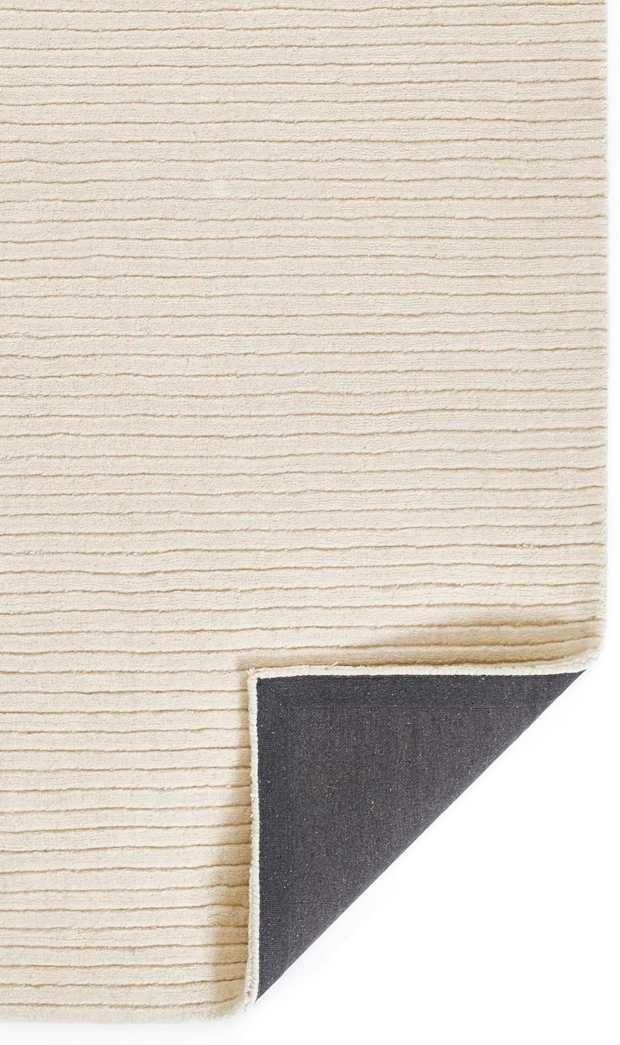 Momeni Asher Collection Indoor White Area Rug, 8'0" x 10'0" Sized Mat for Living Room, Bedroom, Hallways, and Home Office