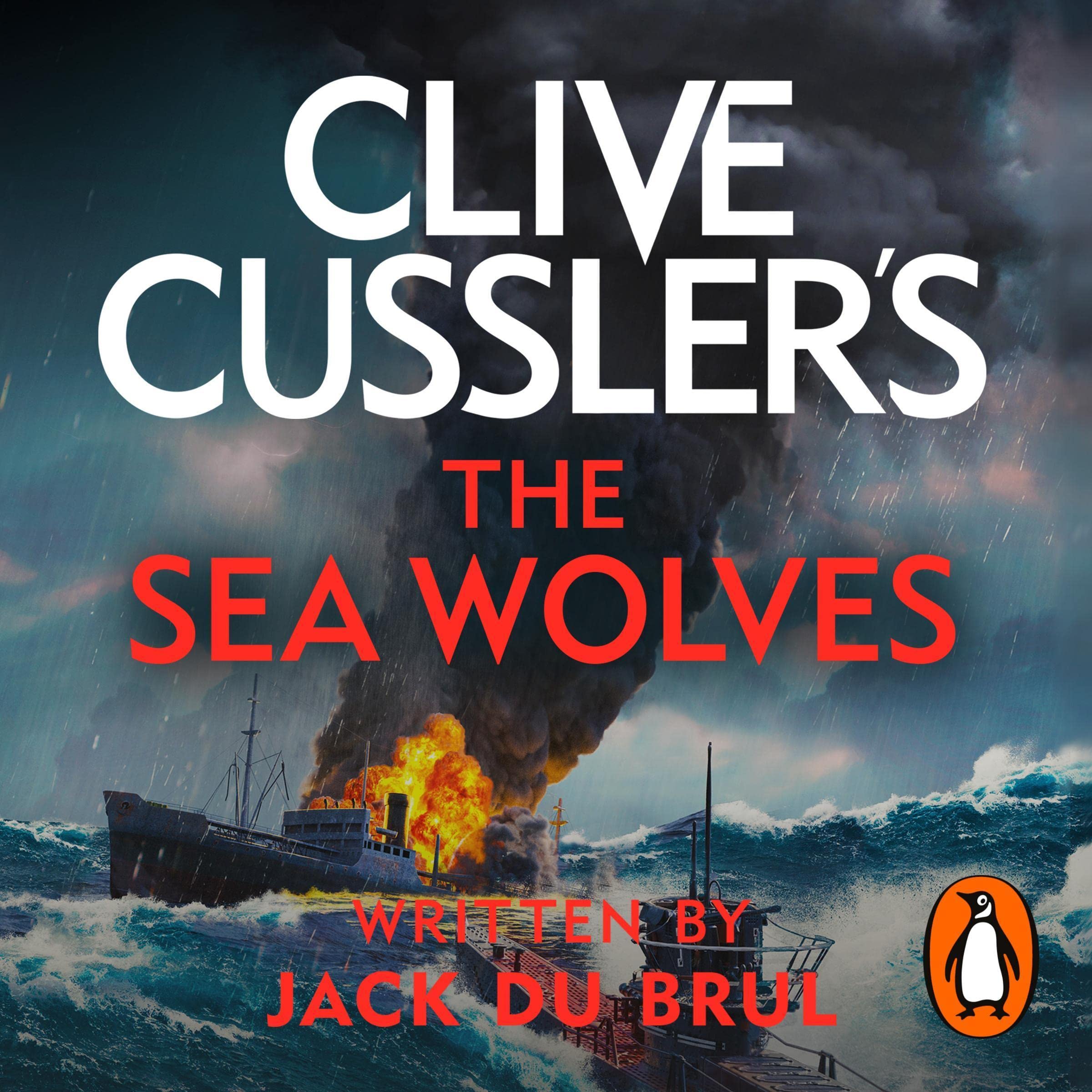 Cover art for Clive Cussler's The Sea Wolves
