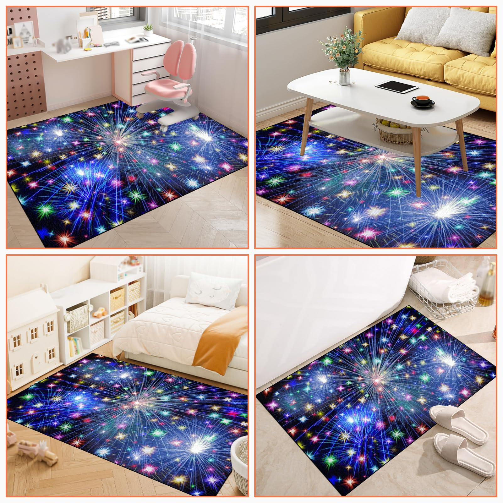 Tapis de Chaise Gaming Antidérapant, Tapis Protection Sol Chaise Bureau pour Sols Durs, Protège Parquet Chaise roulettes, Tapis de Sol Bureau pour Stratifiée, Bureau et Chambre 180 x 230 cm