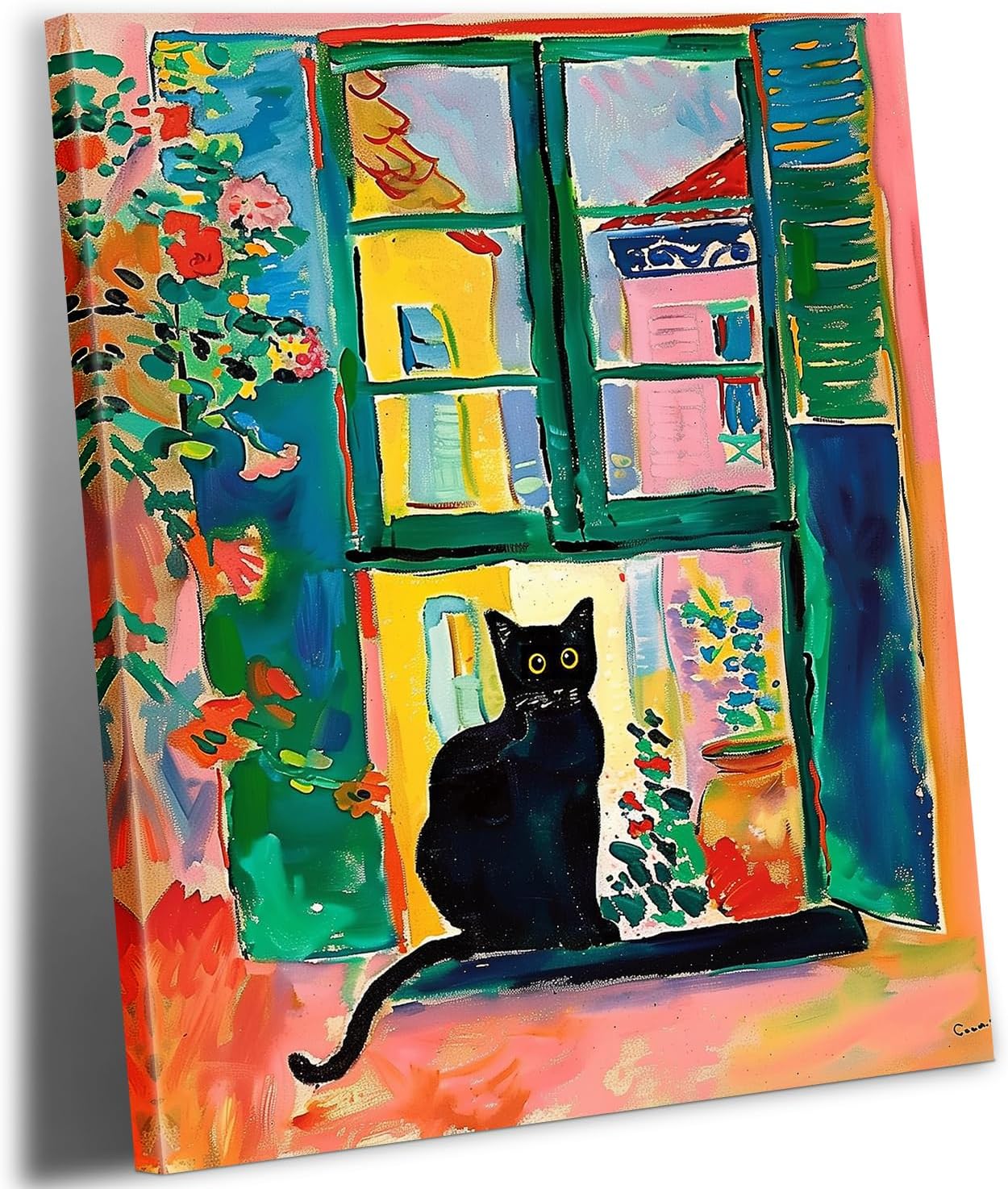 Funny Black Cat