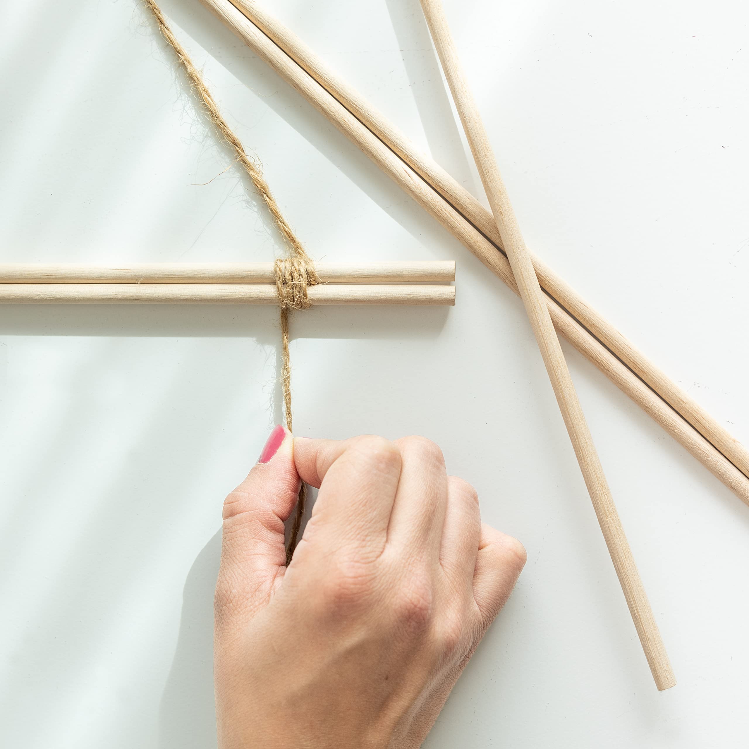 Heavy Duty US Basics - Roll of 100% Natural Strong Hemp Fibers Cord 400 feet 26 Pound Thickness - Image 3