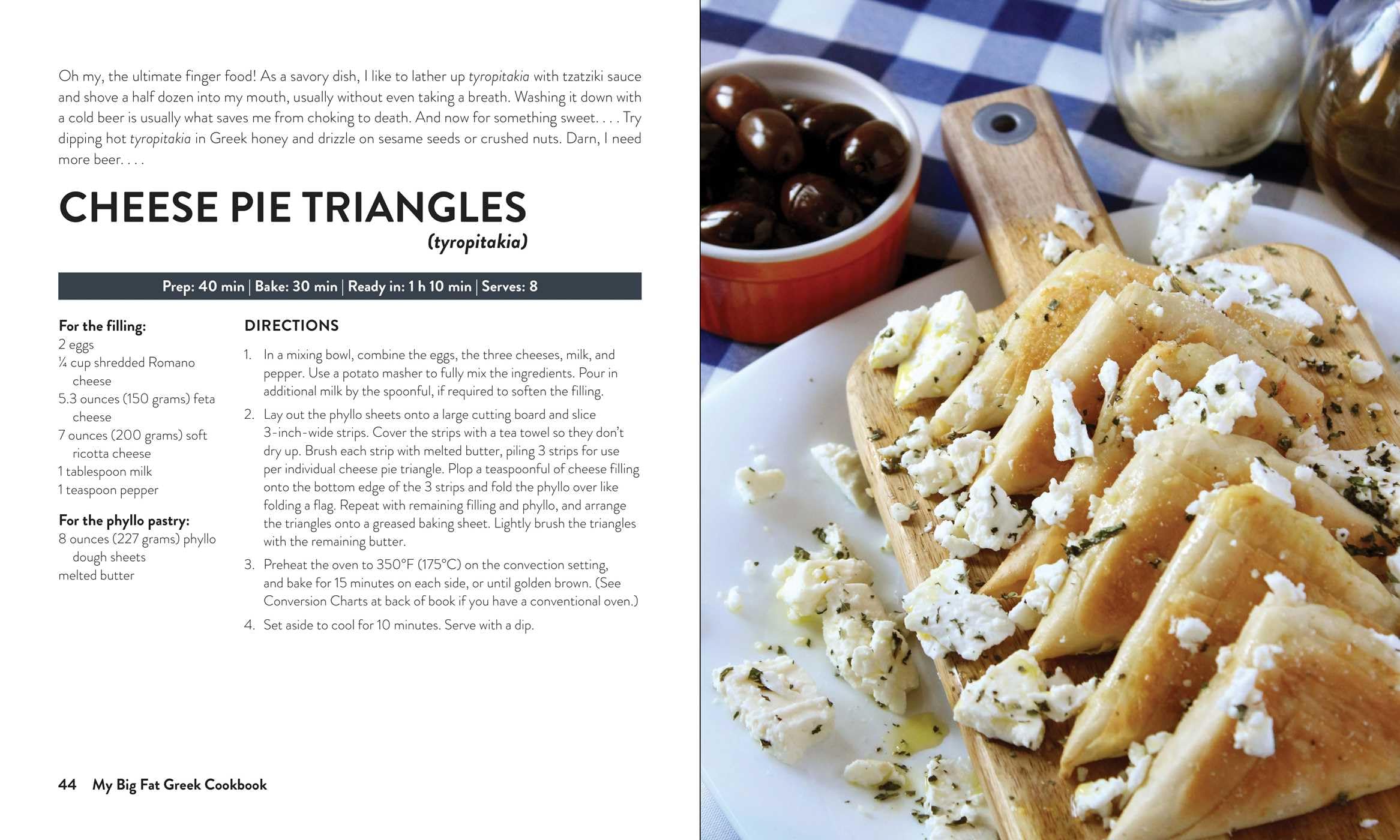 My Big Fat Greek Cookbook: Classic Mediterranean Soul Food Recipes
