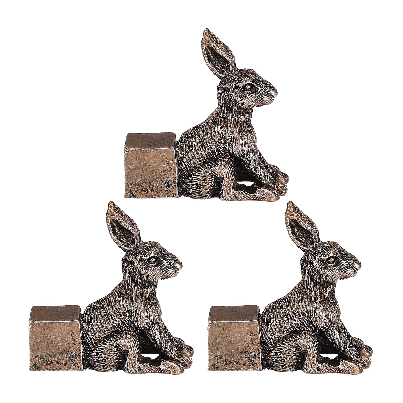 Resin Dog Rabbit Tortoise Shaped Decorative Plant Risers for Pots Pot Feet for Planter Pots Cute Animal Shaped Resin Pot Toes Planter Feet - Image 3