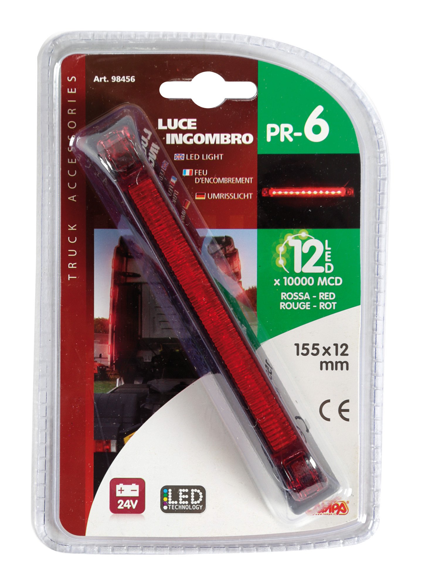 Lampa 98456 PR6 Lumière encombrante