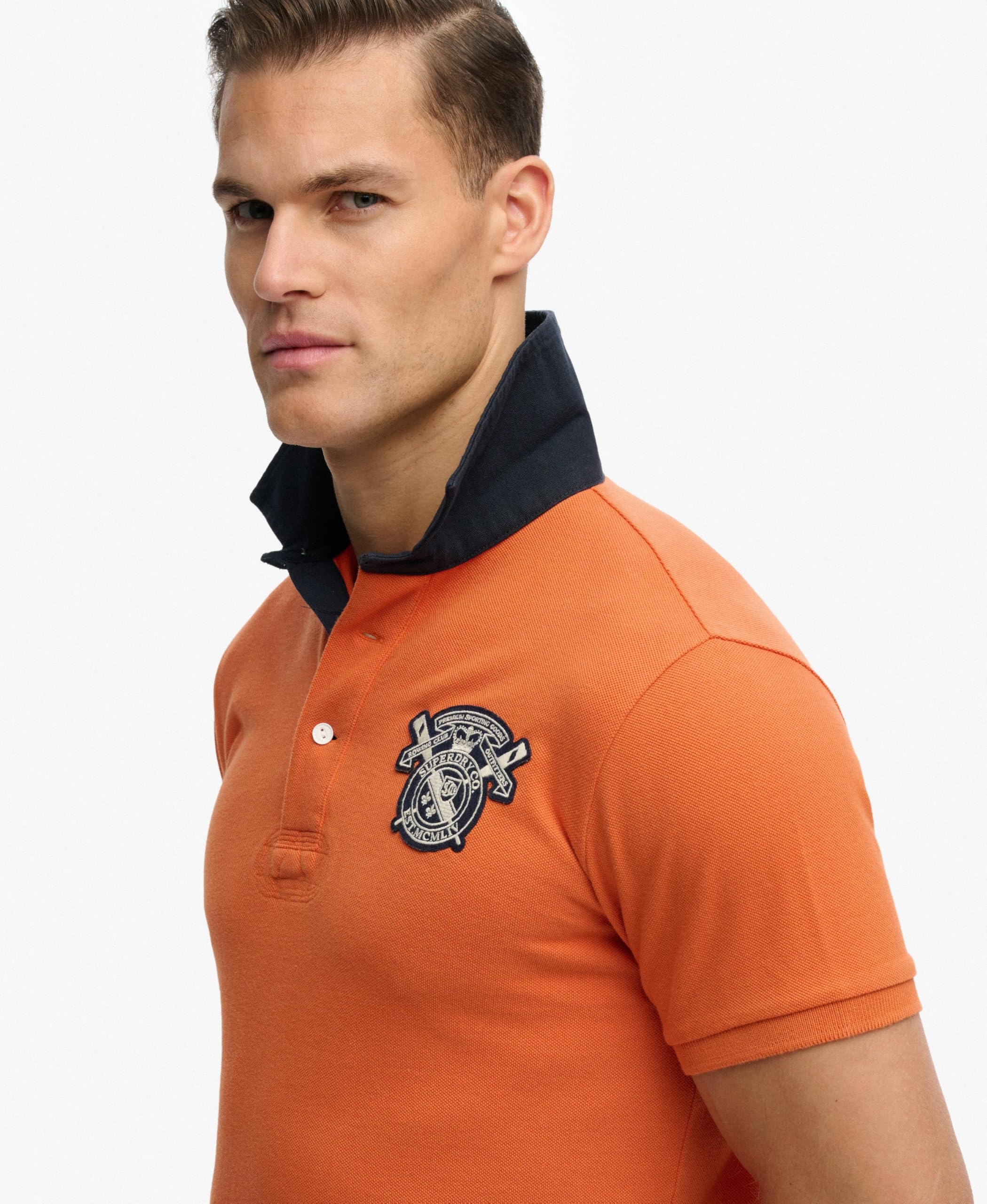 Superdry Vintage Pique Rugby Polo Shirt para Hombre