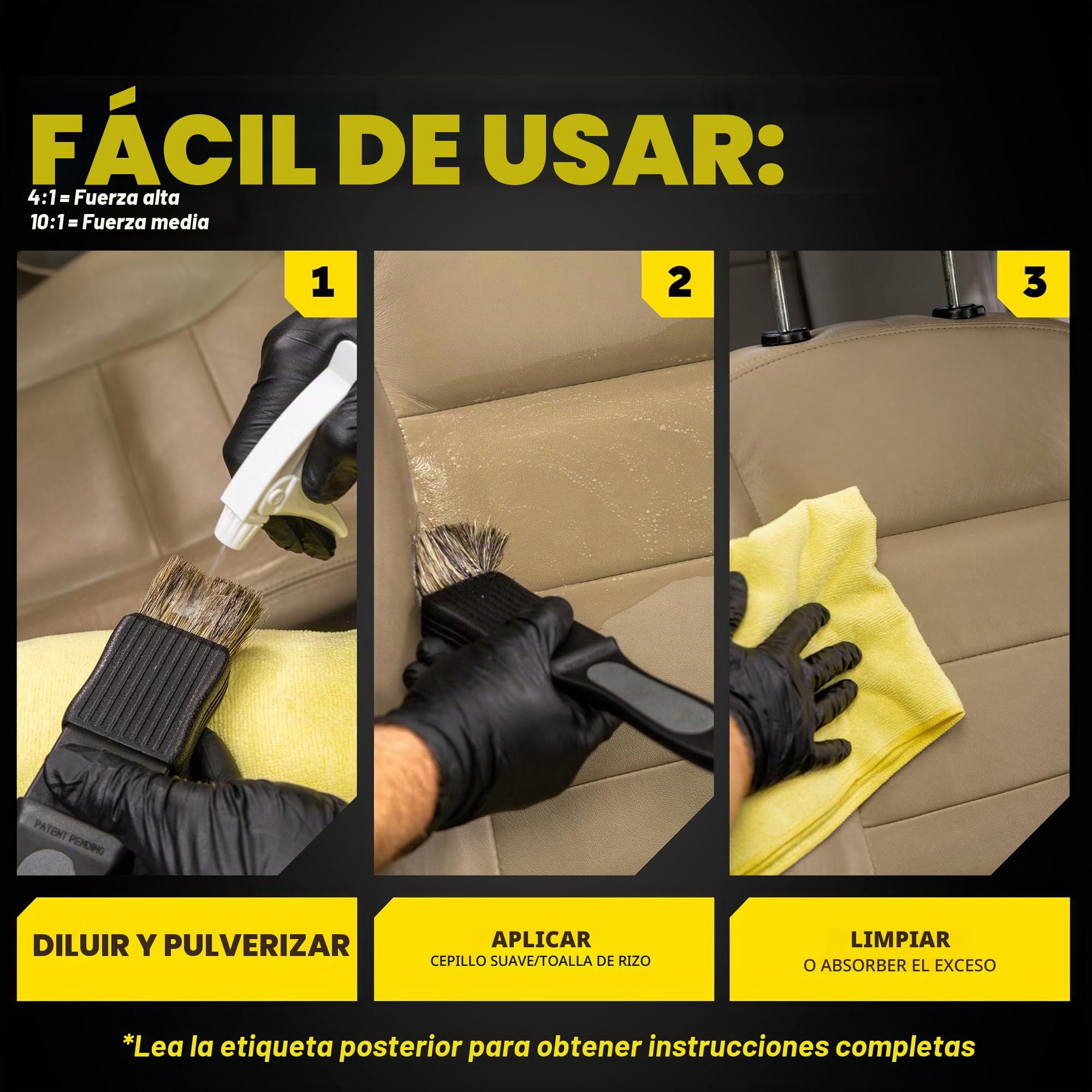 Meguiar's D10101 All Purpose Cleaner - Limpiador multiuso para coche 3,79 l.