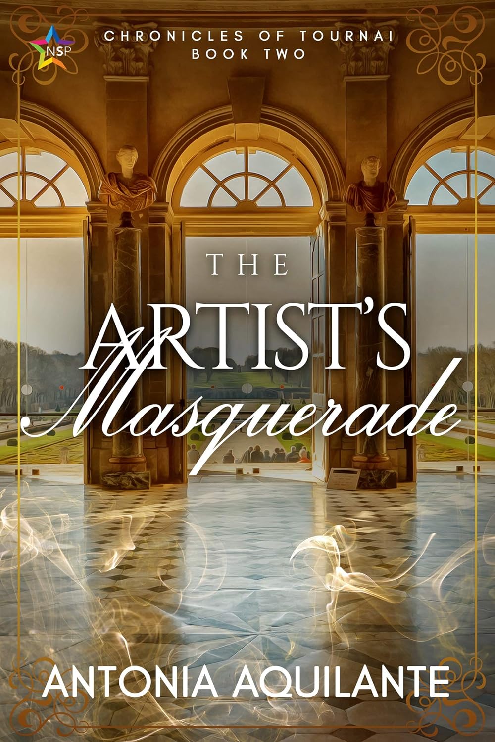 book cover for The Artist's Masquerade