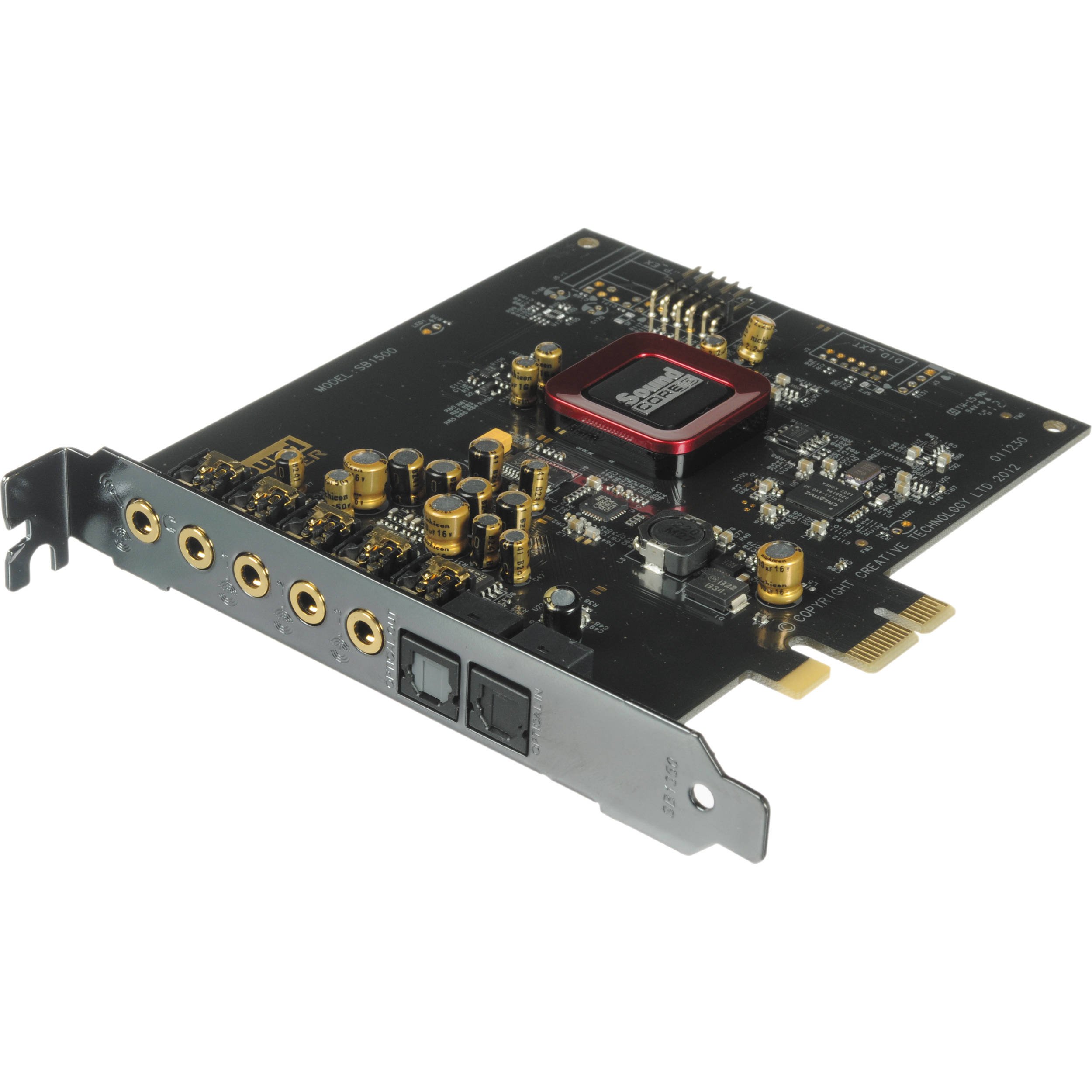 Creative Sound Blaster Z Interne Soundkarte (PCI-Express (PCI-Express, 116dB, 3,5mm Jack) bulk