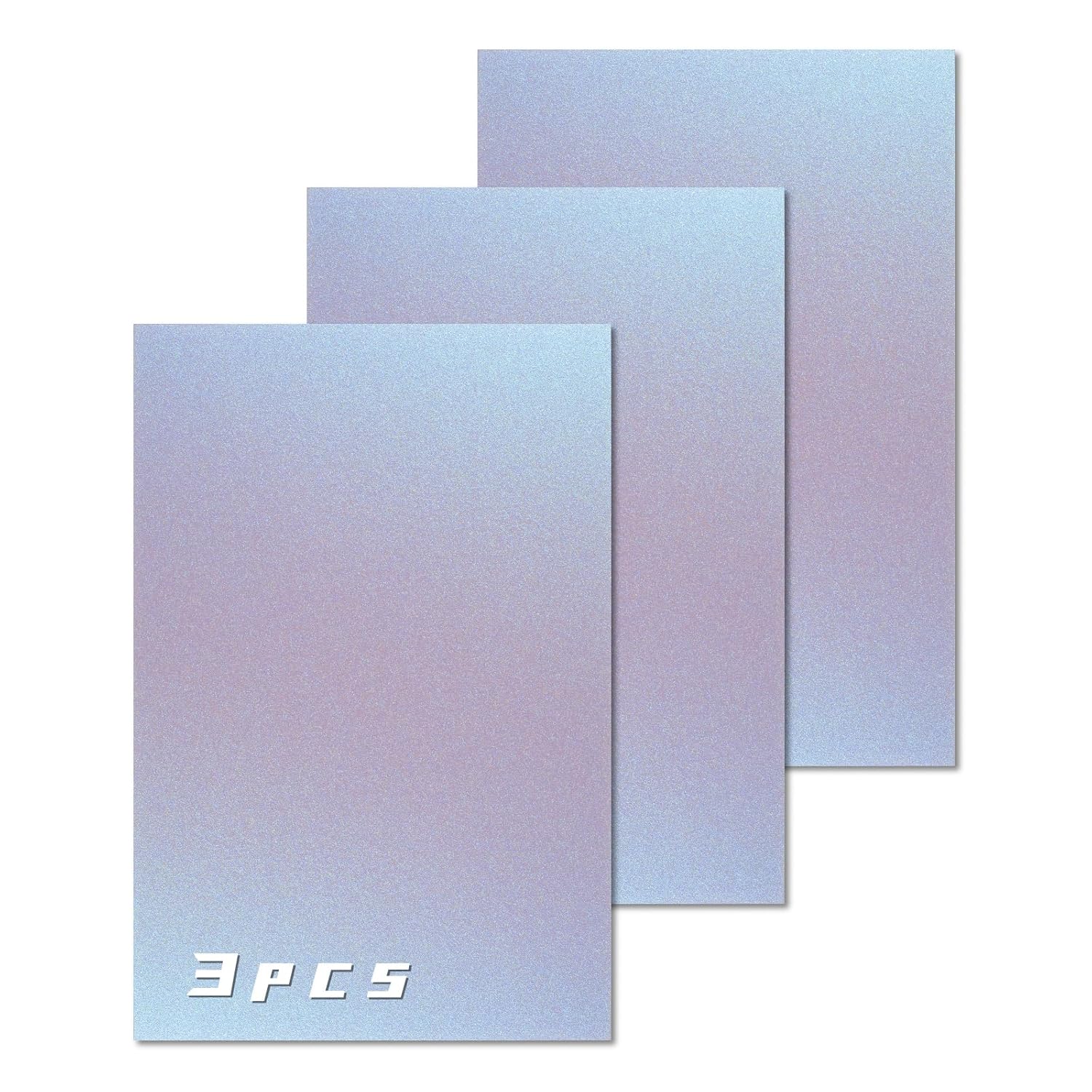 Chameleon Acrylic Sheet - Sparkly Plastic for Laser Engraving, Pearlescent Acrylic Sheets for DIY Projects, Crafts Art Display (3, Green, 8 * 12inch)