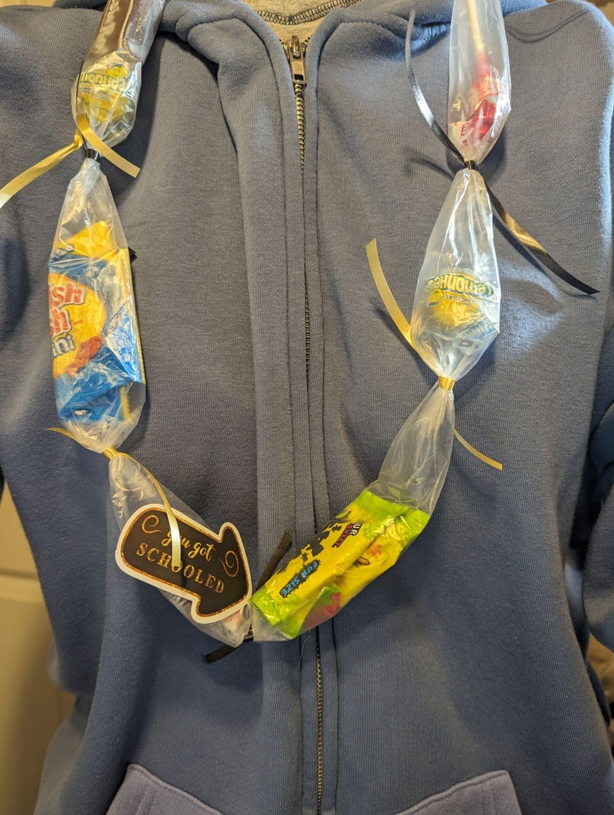 Phnydreg 154Pcs Graduation Candy Leis Making Kit Including