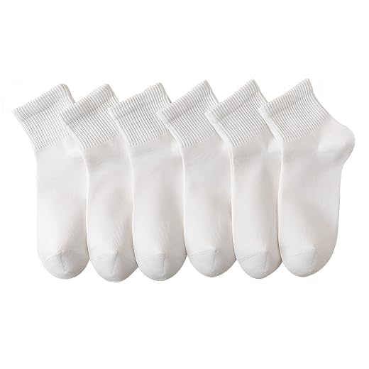 MAGIARTE Womens Mini Crew Ankle Socks Athletic Casual Cotton Socks for Women