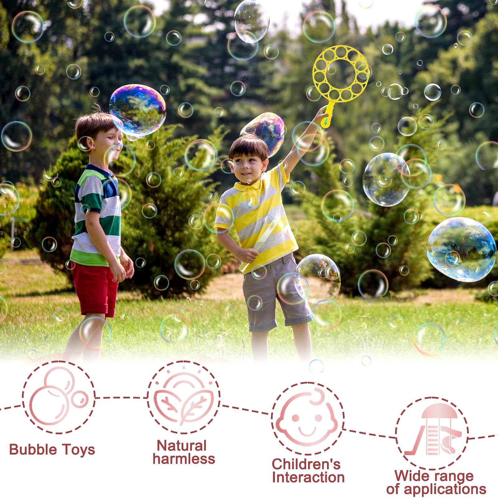 Bulles De Savon Dinosaure Set De 20 Magicat - 6 Couleurs - Jouet Extérieur Pour Anniversaire Enfant Et Mariage Pistolet A Bulle