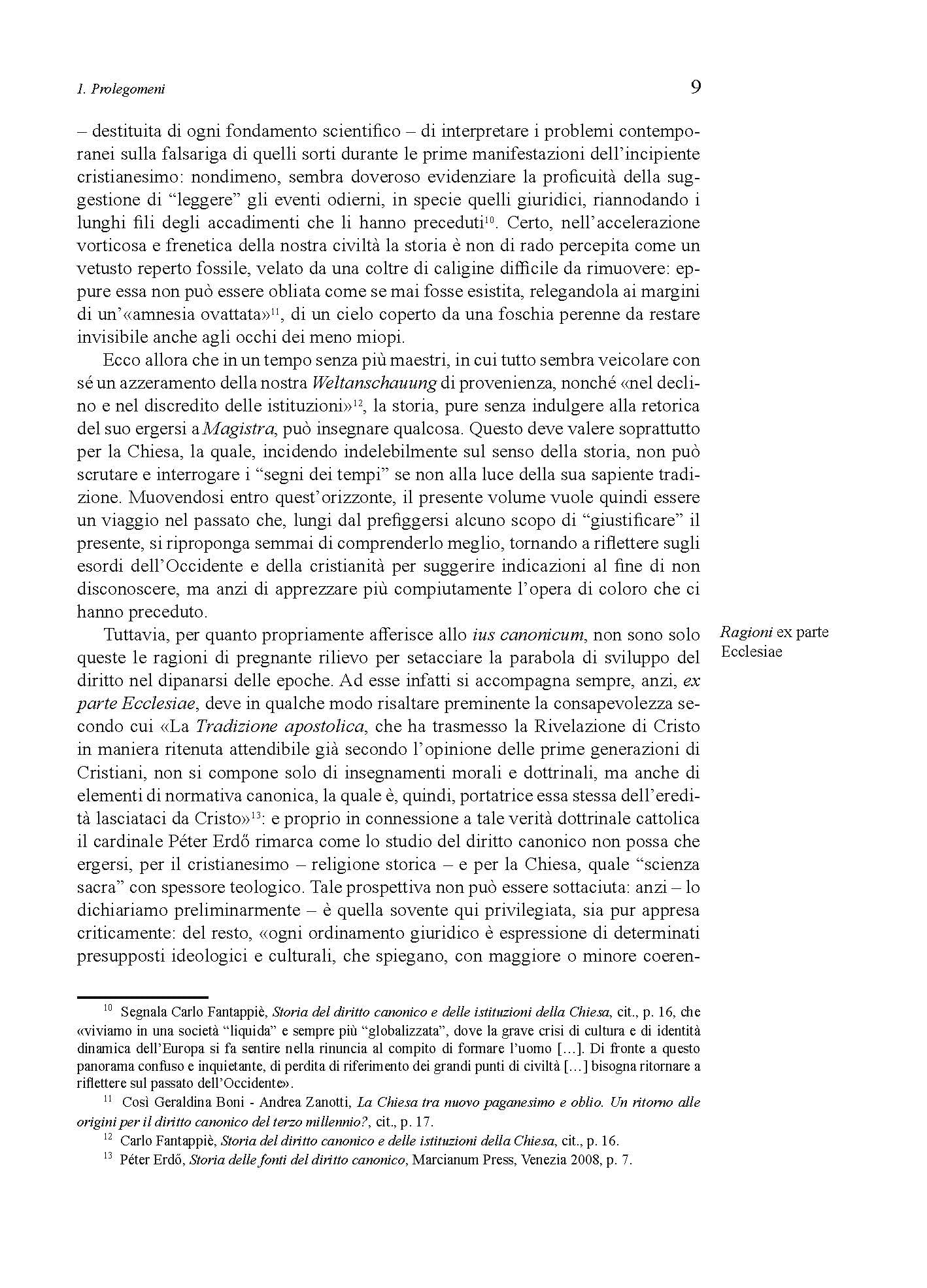 Il diritto nella storia della Chiesa. Lezioni