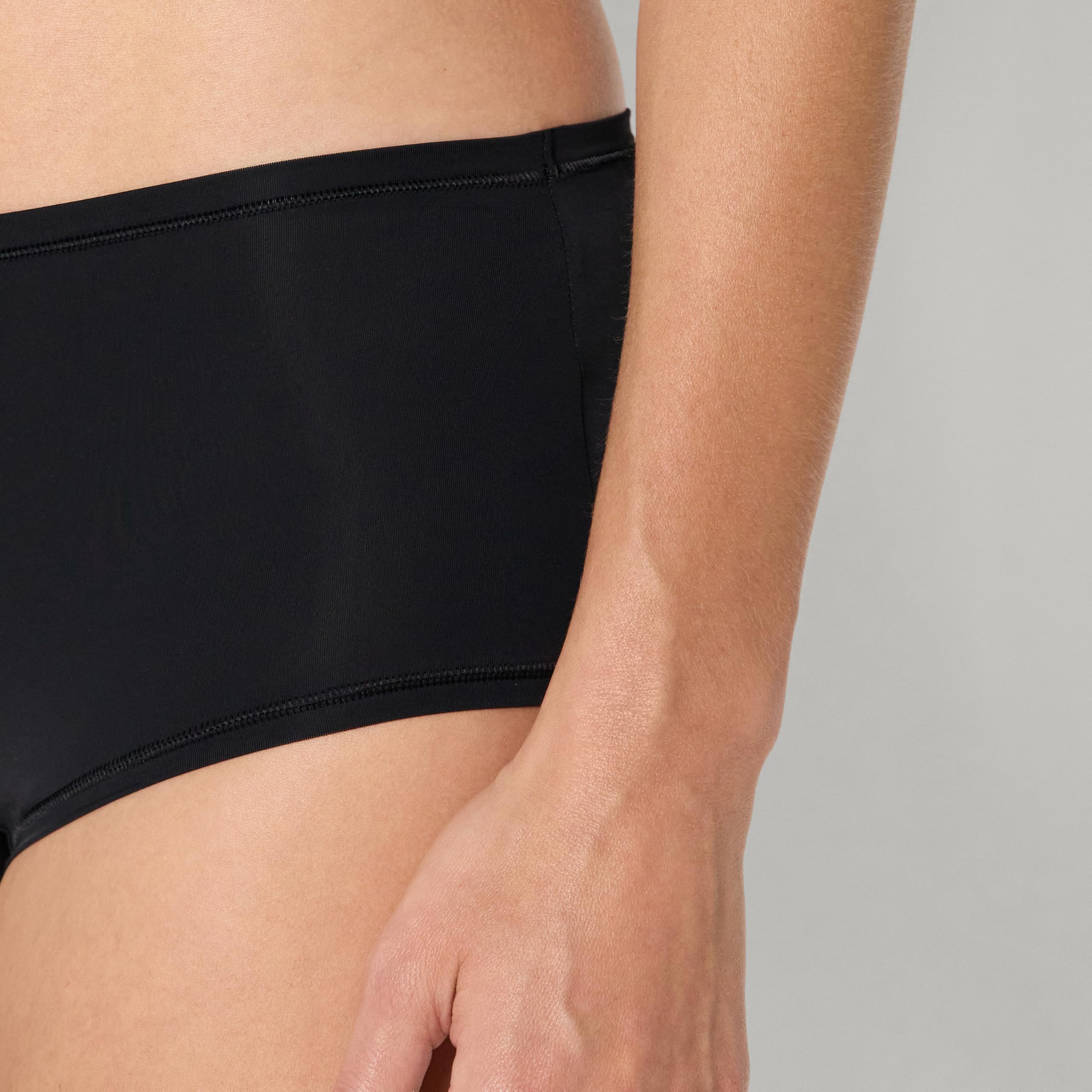 Amazon Essentials Damen Mikrofaser-Boyshorts (Boyshorts & Hochtaillierte Boyshorts), 6er-Pack