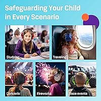Vista 68 de Vanderfields Kids Ear Protection Earmuffs - Noise Cancelling Headphones for Kids, Autism, Toddler, Children