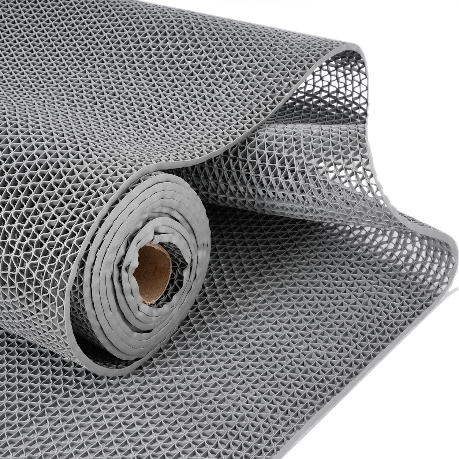 usego Non-Slip Drainage Mat 3x16.4 ft Pool Mats Commercial Anti Fatigue PVC Floor Mat Door Mat with Holes Bath Shower Versatile Restaurant Kitchen Heavy Duty Rugs for Indoor Outdoor