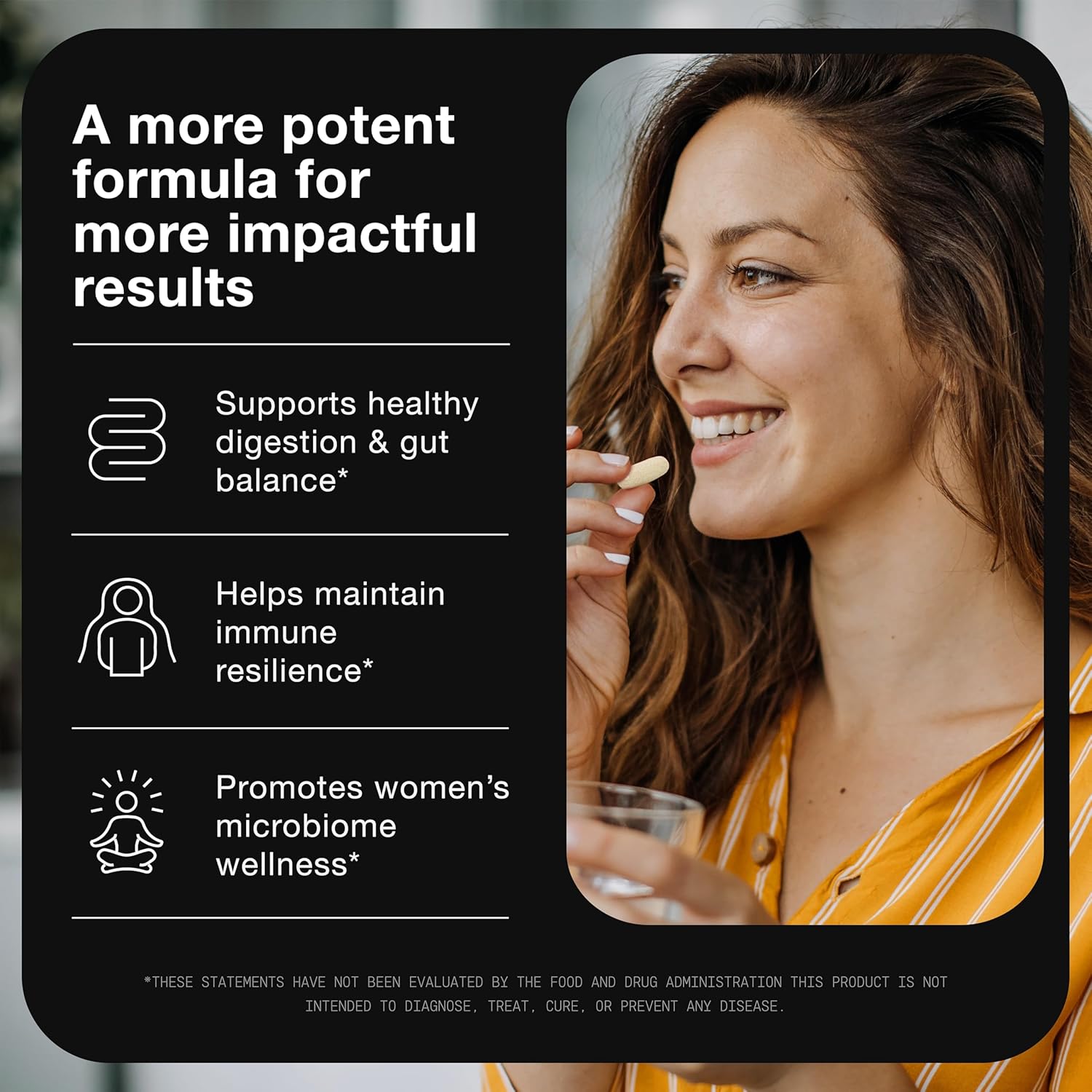 Toniiq Lactobacillus Rhamnosus – Ultra High Strength 100B CFU with Prebiotic FOS – Delayed Release Capsules – Third-Party Lab Tested – 60 Capsules - Image 2