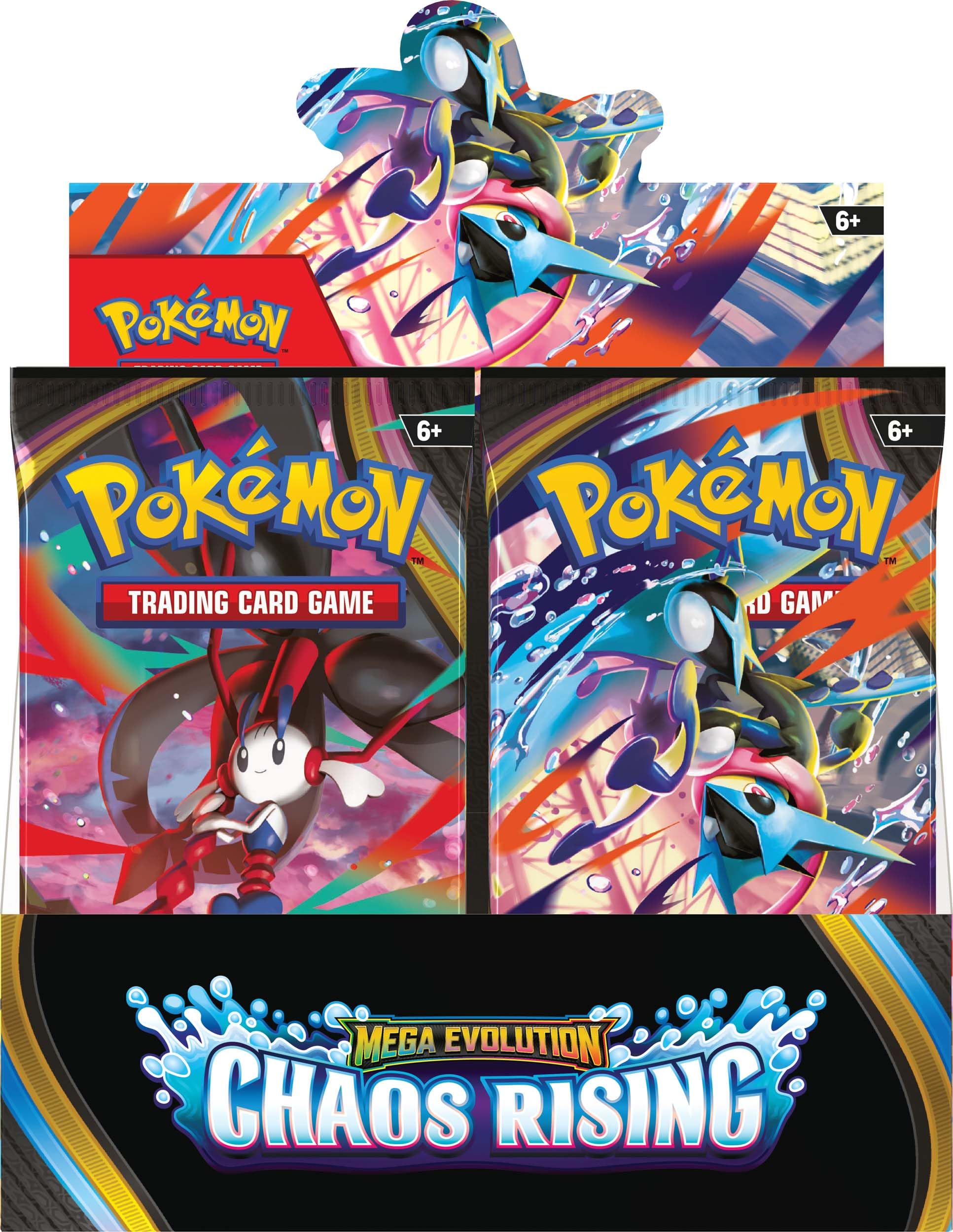 Pokémon TCG: Mega Evolution - Chaos Rising 1 x Pakiet Booster, Gra Karciana