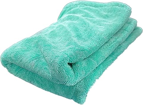 Clean Drying Towel - Ultra-Absorbent Microfiber Drying Cloth for Cars, Trucks, Motorcycles & Boats Streak-Free Auto Detailing Towel for Professionals & Enthusiasts - 35" x 27"