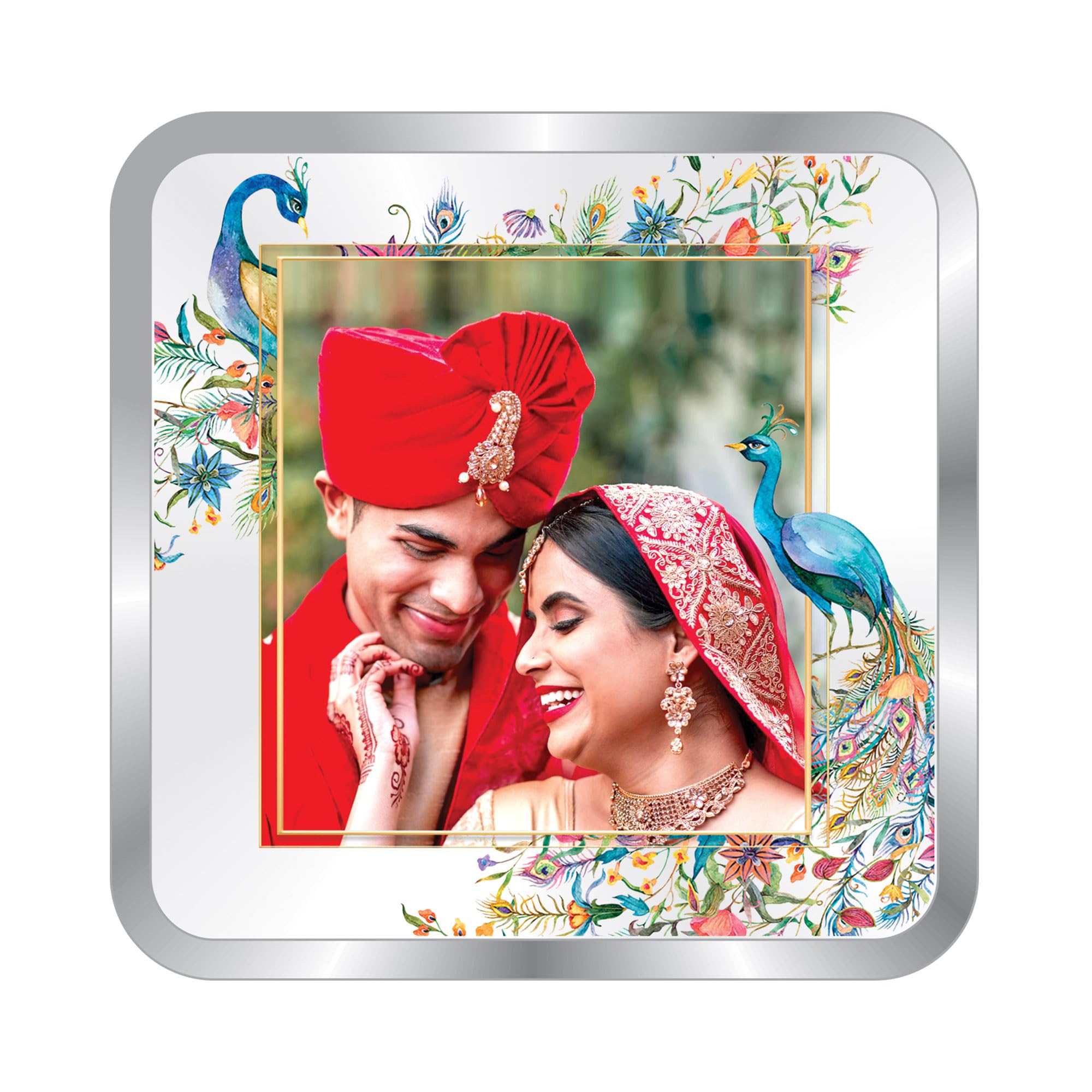 Precious Moments BIS Hallmarked Personalised |Newly Married| Marrige| Wedding |Anniversary Silver Coin 10 Gram 999 Pure by ACPL (B0CQJXNM56) Amazon Price History, Amazon Price Tracker