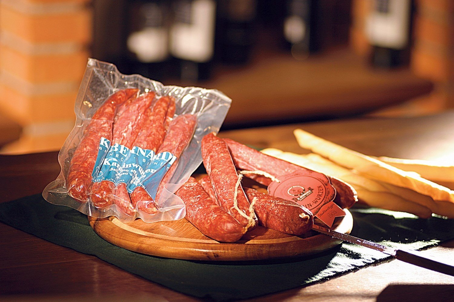 Smoked Sausages "Kaminwurzen" Bernardi Karl Approx. 320 gr.