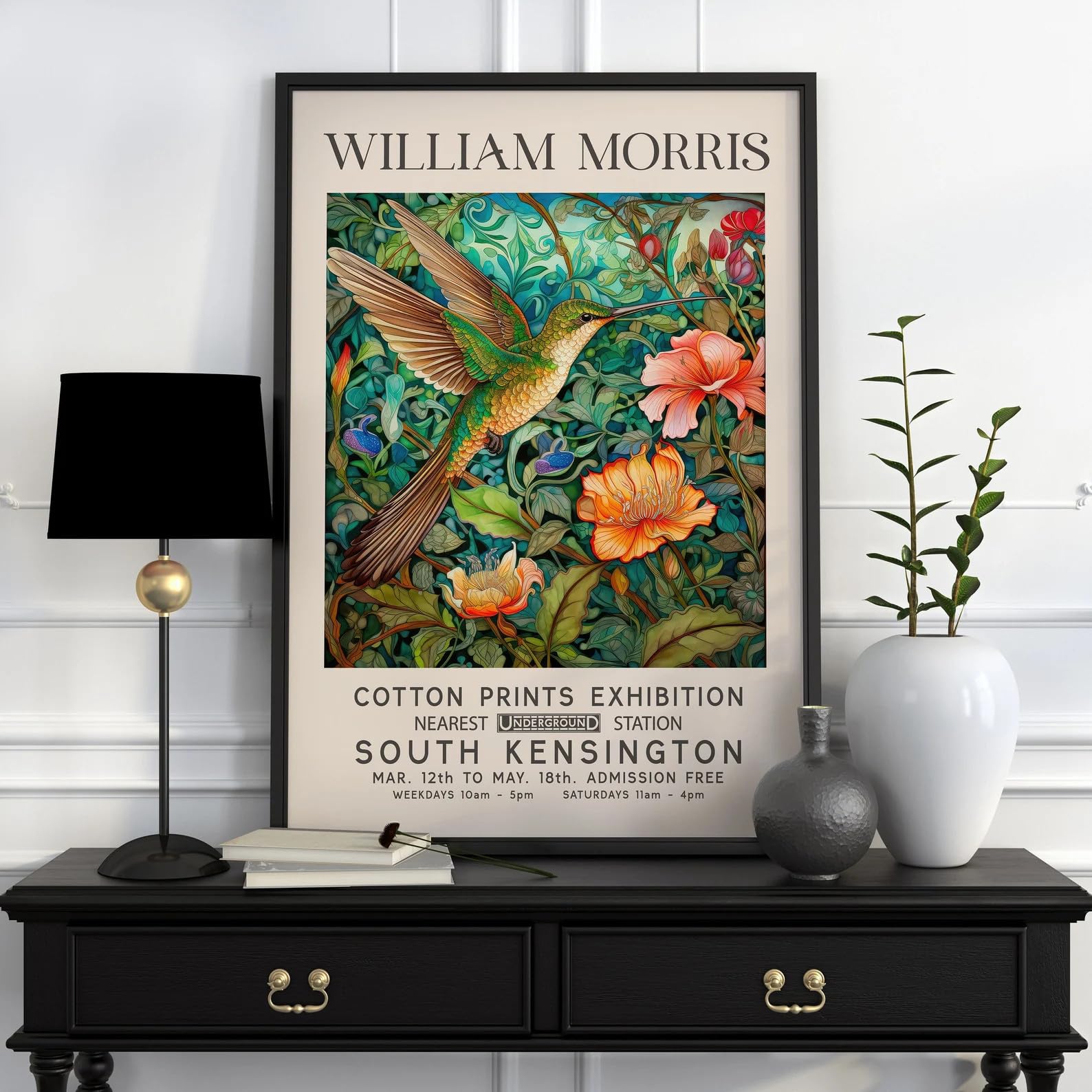 Woodpecker (1875), William Morris | Reproductions de peintures célèbres