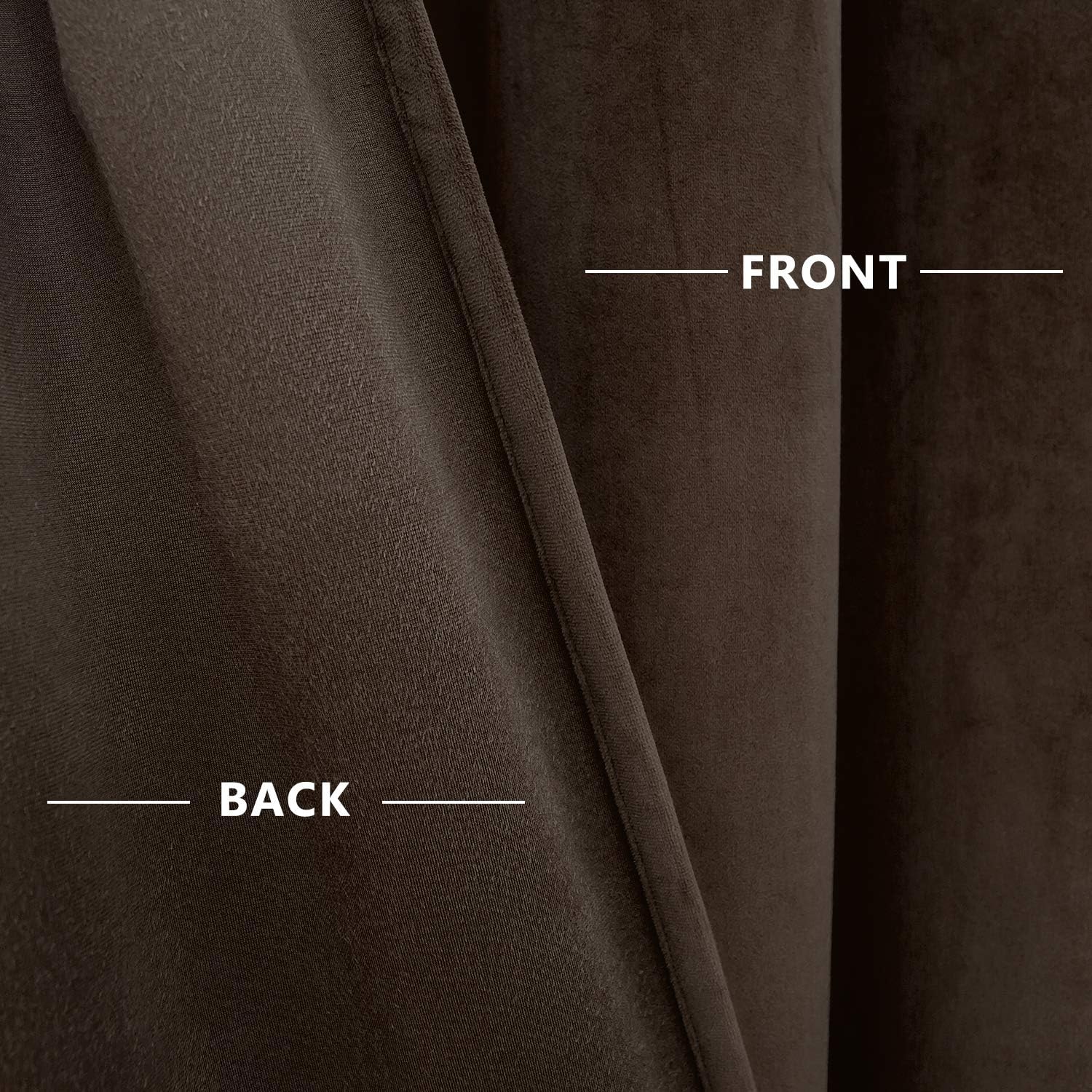 Tесh Dеаlѕ 🔥 Extra Wide Room Divider Curtain Panels - Light Blocking Noise Reducing Grommet Slider Velvet Drapes for Bedroom/Living/Dining/Guest Room (Dark Chocolate Brown, W100 x L108 inches, 1 Pc) Uр Tо 40% оƒƒ Extra Wide Room Divider Curtain Panels - Light Blocking Noise Reducing Grommet Slider Velvet Drapes for Bedroom/Living/Dining/Guest Room (Dark Chocolate Brown, W100 x L108 inches, 1 Pc)