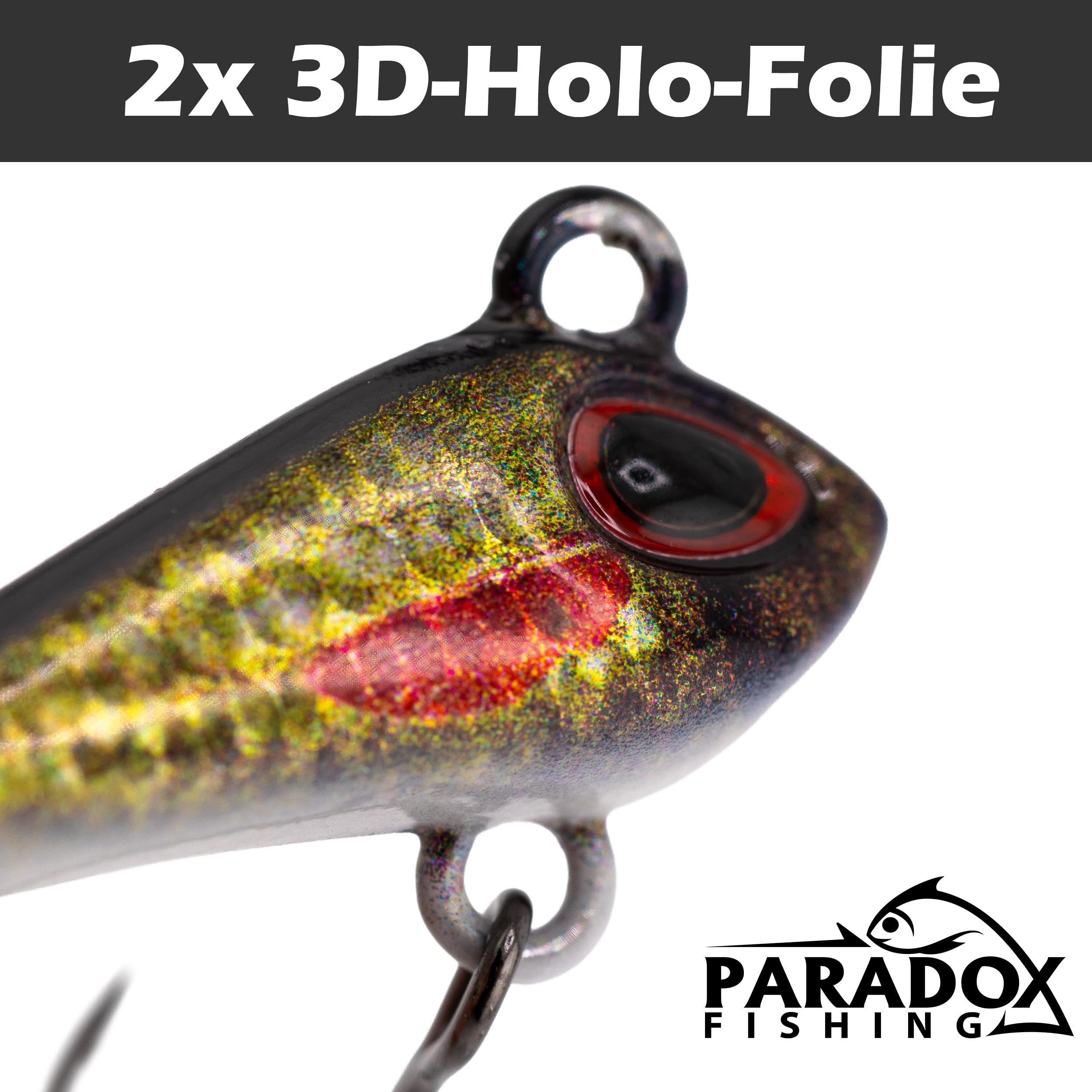 Paradox Fishing Jig Spinner zestaw 5 sztuk 6 g/10 g/15 g/20 g/25 g Delusory Spin Jig do łowienia okonia, przynęty na okonie, sandacze, szczupaki, spinningowe przynęty – optymalna przynęta na okonie
