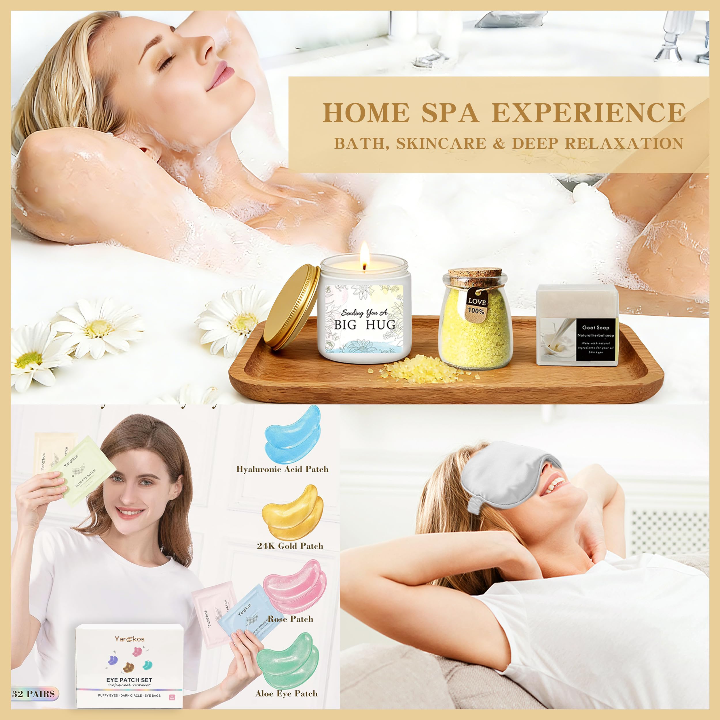 Cesta de regalo con 11 productos de cuidado personal para mujeres, regalo de cumpleaños para madre, hermana, amiga. Perfecto para recuperación o como regalo de agradecimiento.